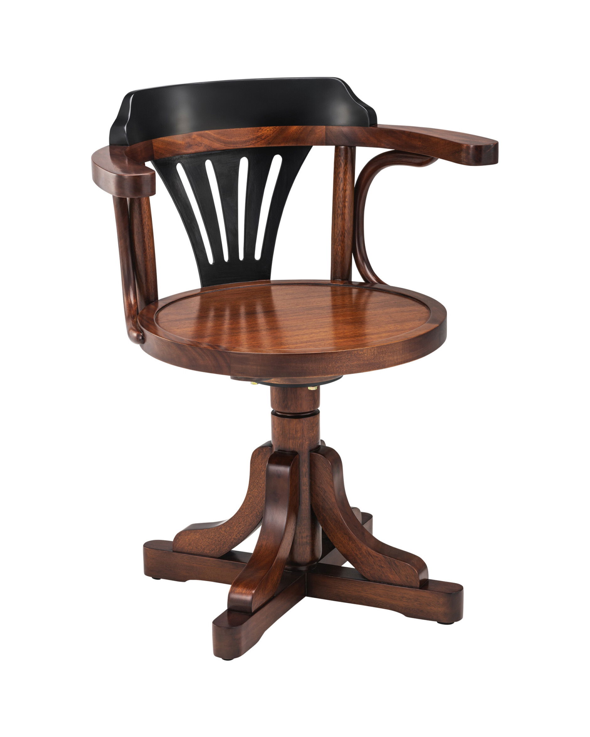 Purser's stol svart / honung