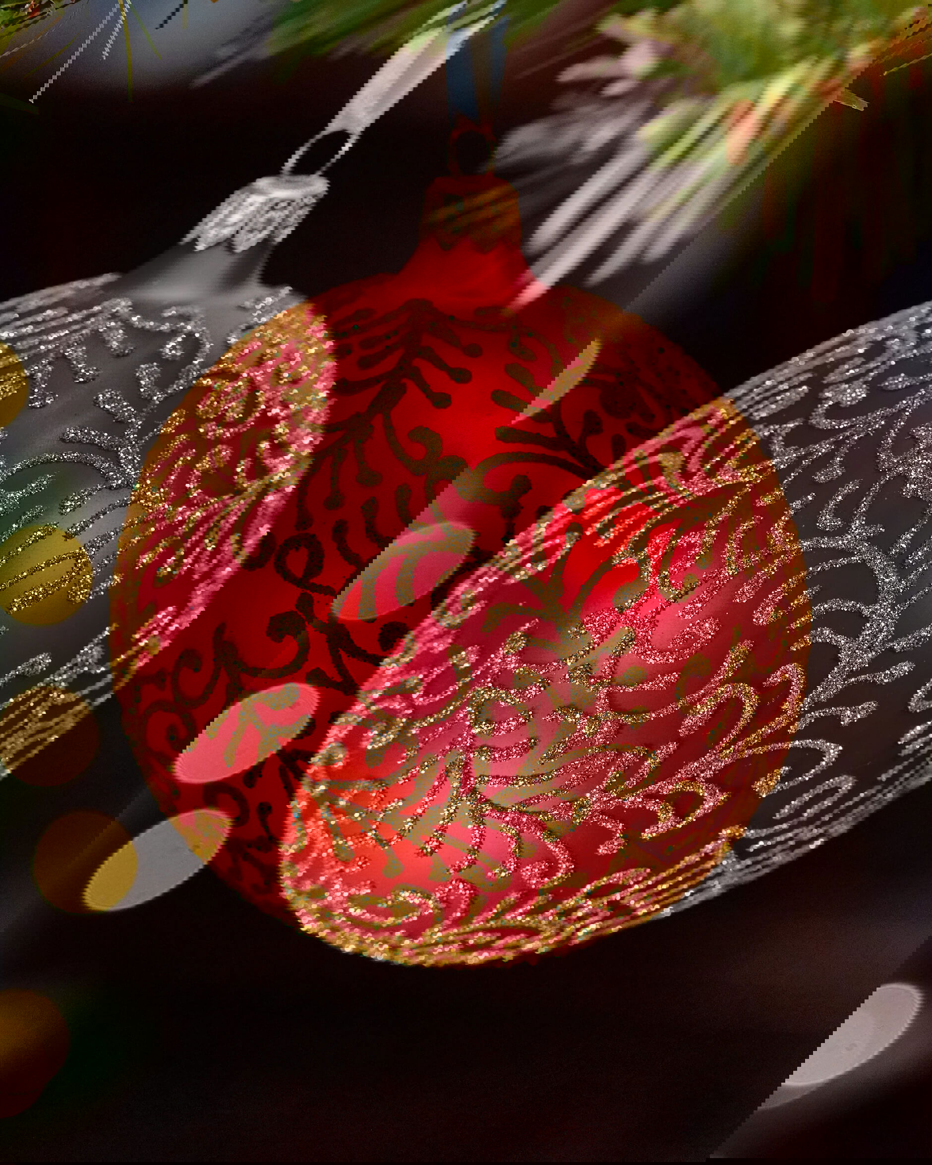 Lux Amelia julkula röd 10cm