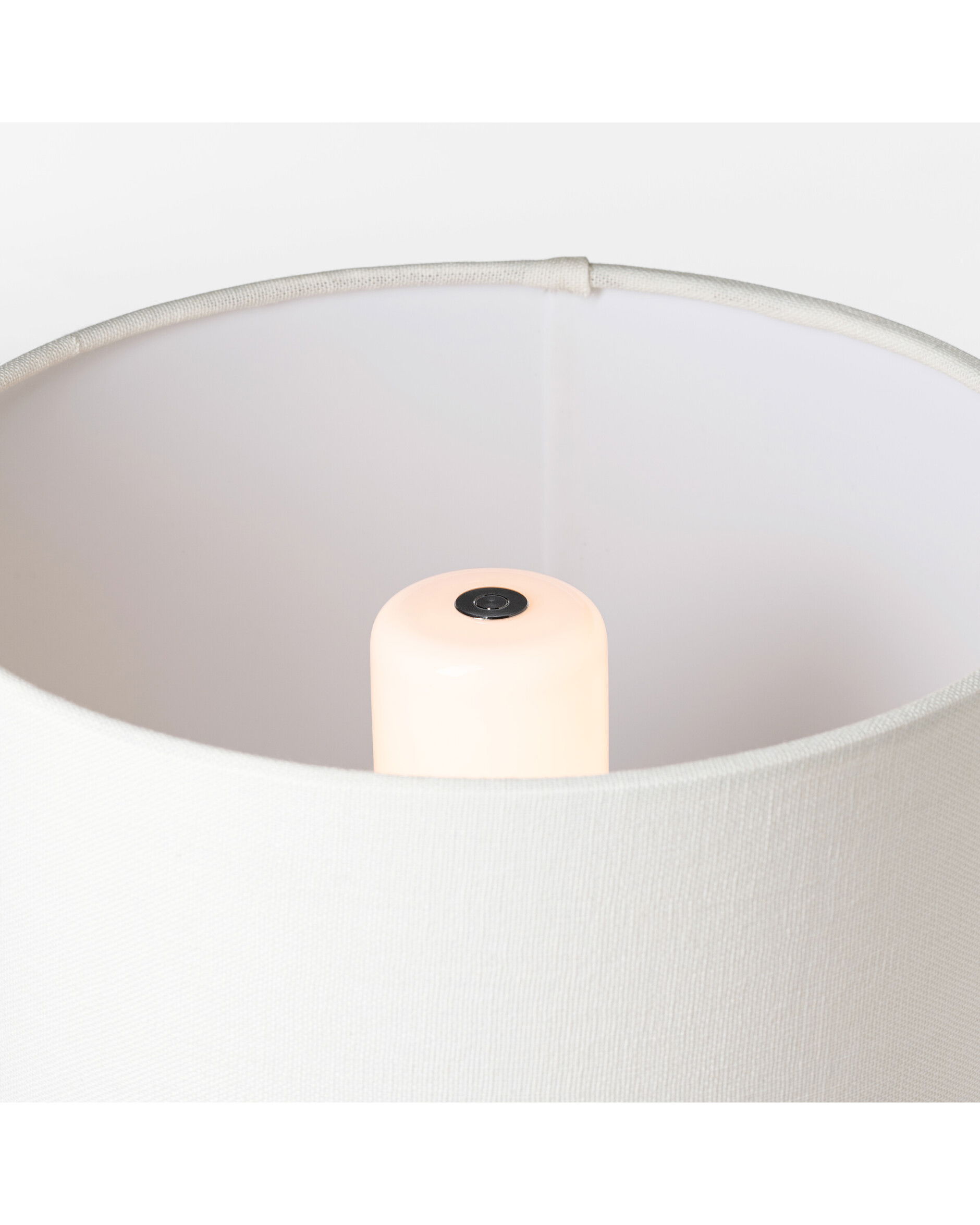 Gaios 13" bordslampa crackled ivory