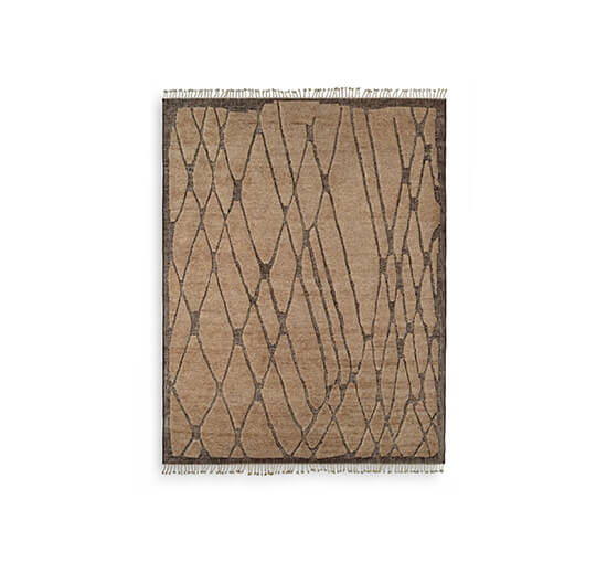 Coralie  Rug Brown/Beige