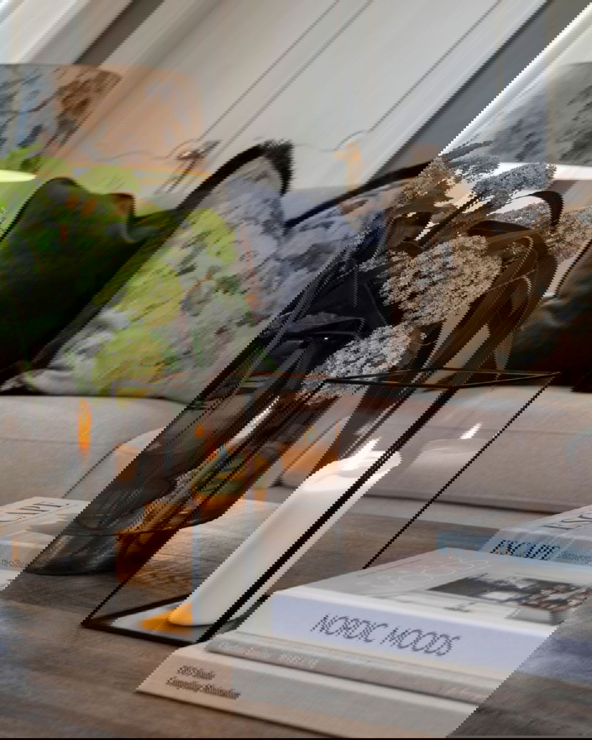 Gabby cushion cover blue