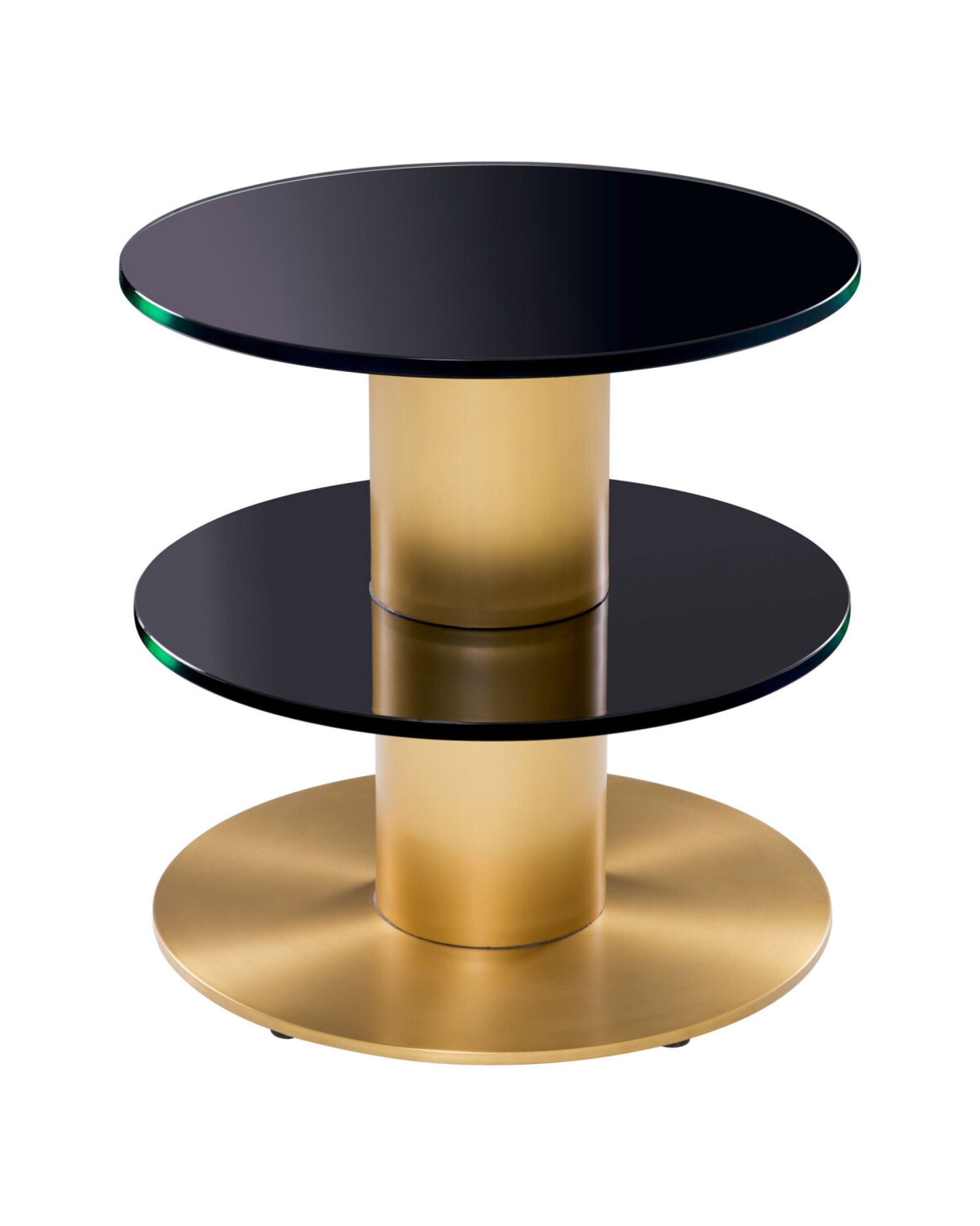 Dorado bijzettafel messing