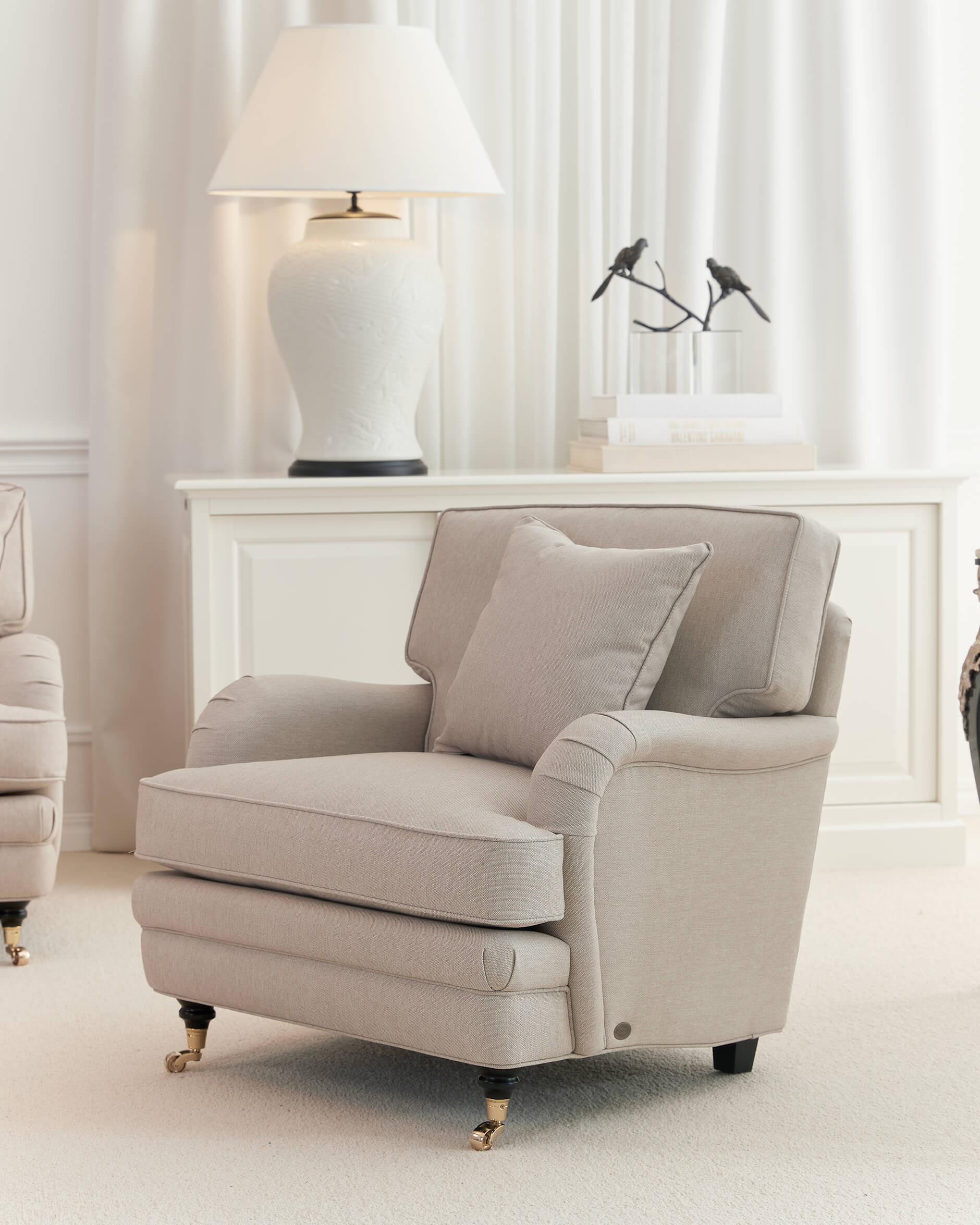 Howard Heritage fåtölj sand