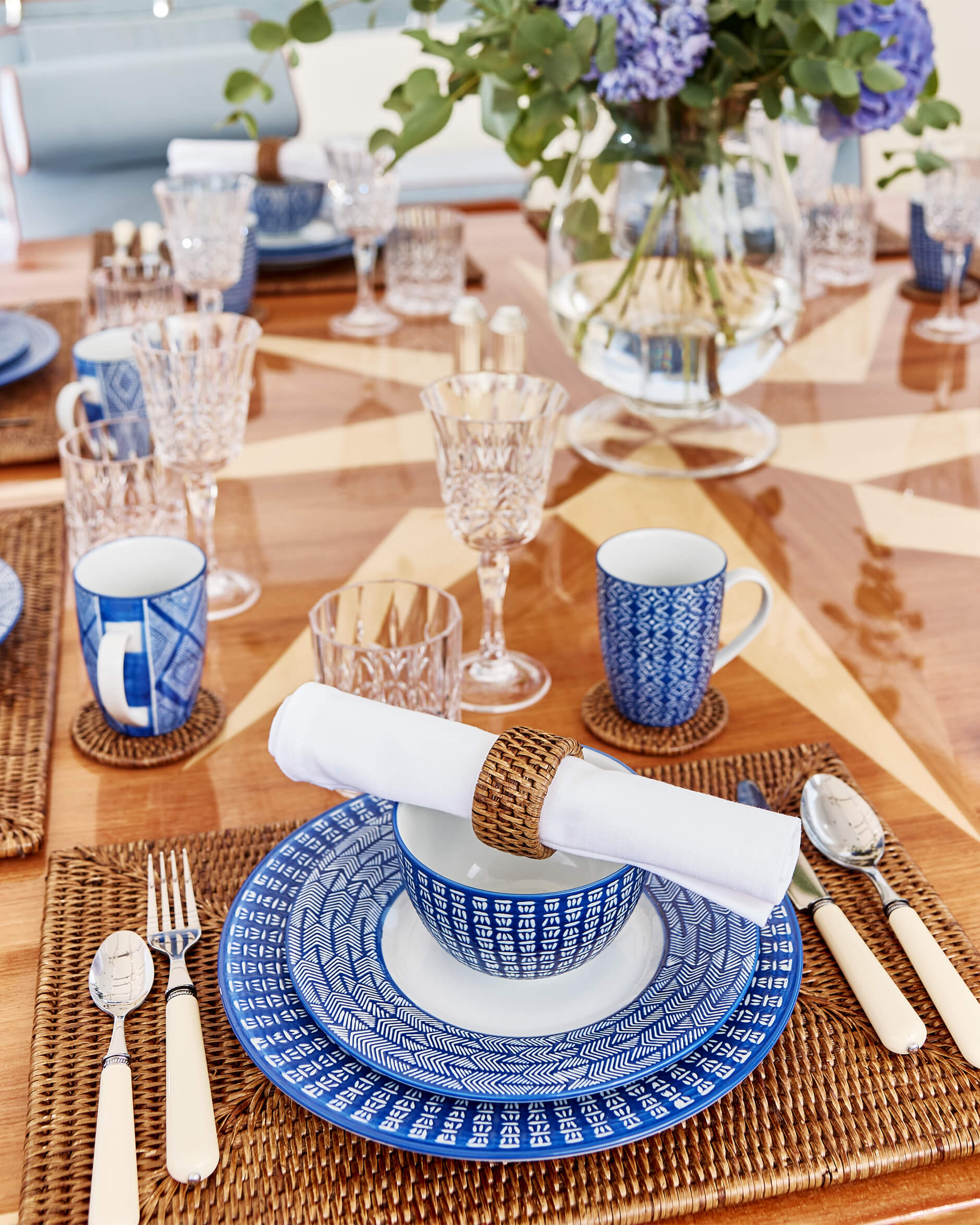 Antique Placemat Rattan