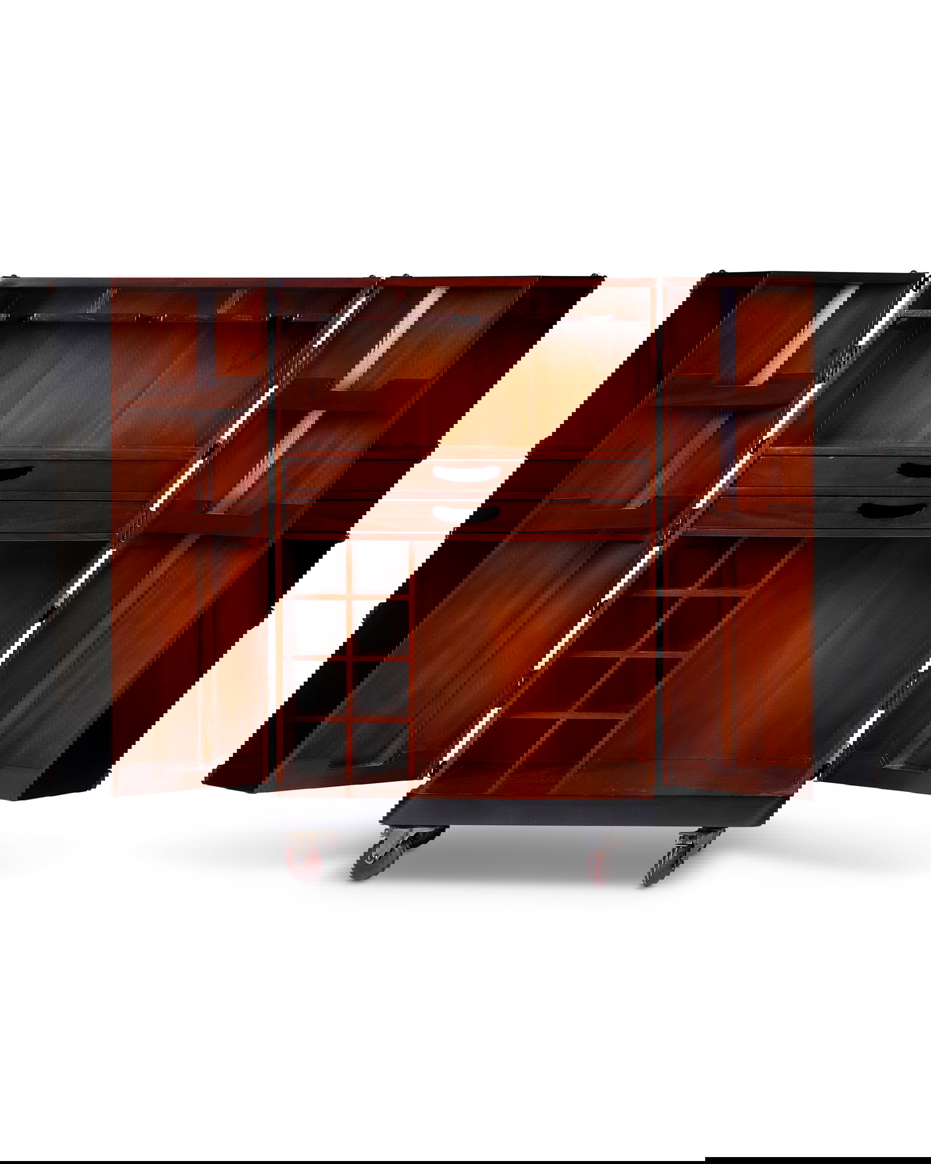 Polo Club barskåp svart