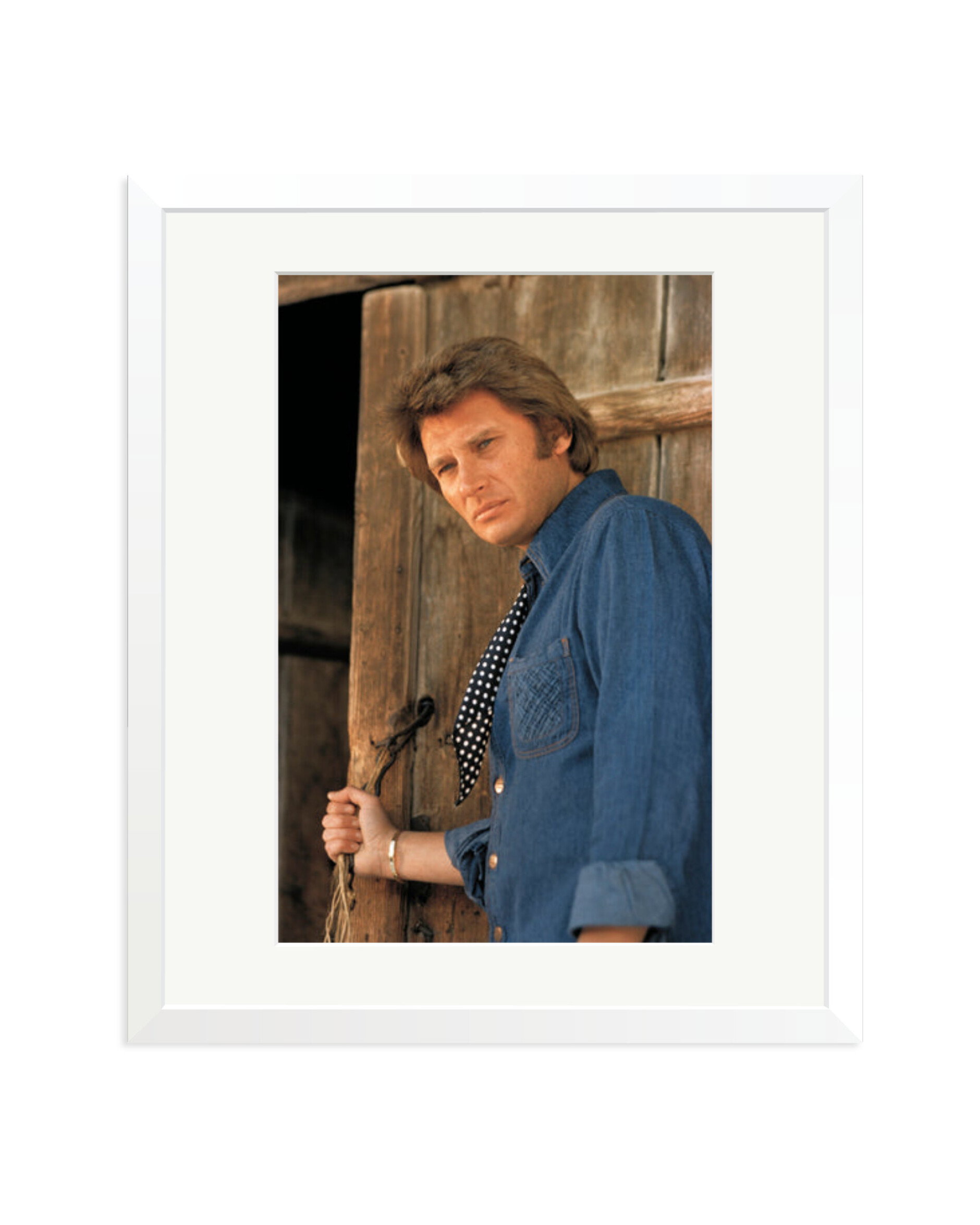 Johnny Hallyday, 1960 White / Large