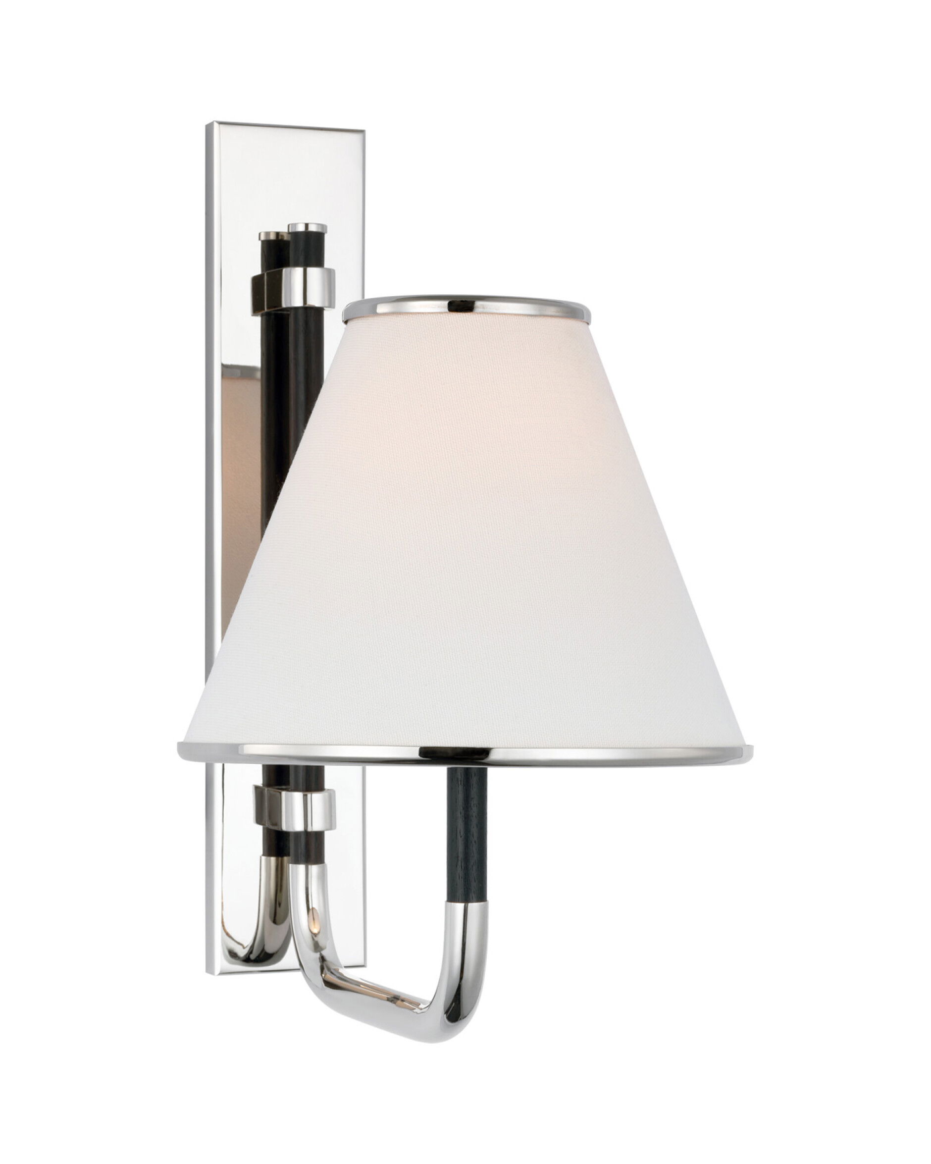 Rigby vägglampa nickel