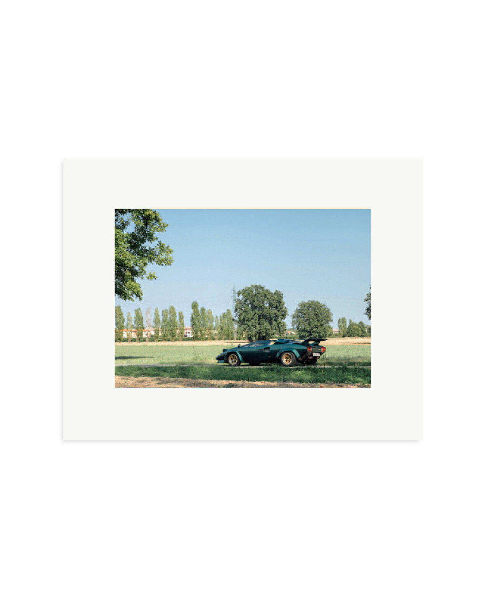 Lamborghini Countach LP 400 S Print Only / Small