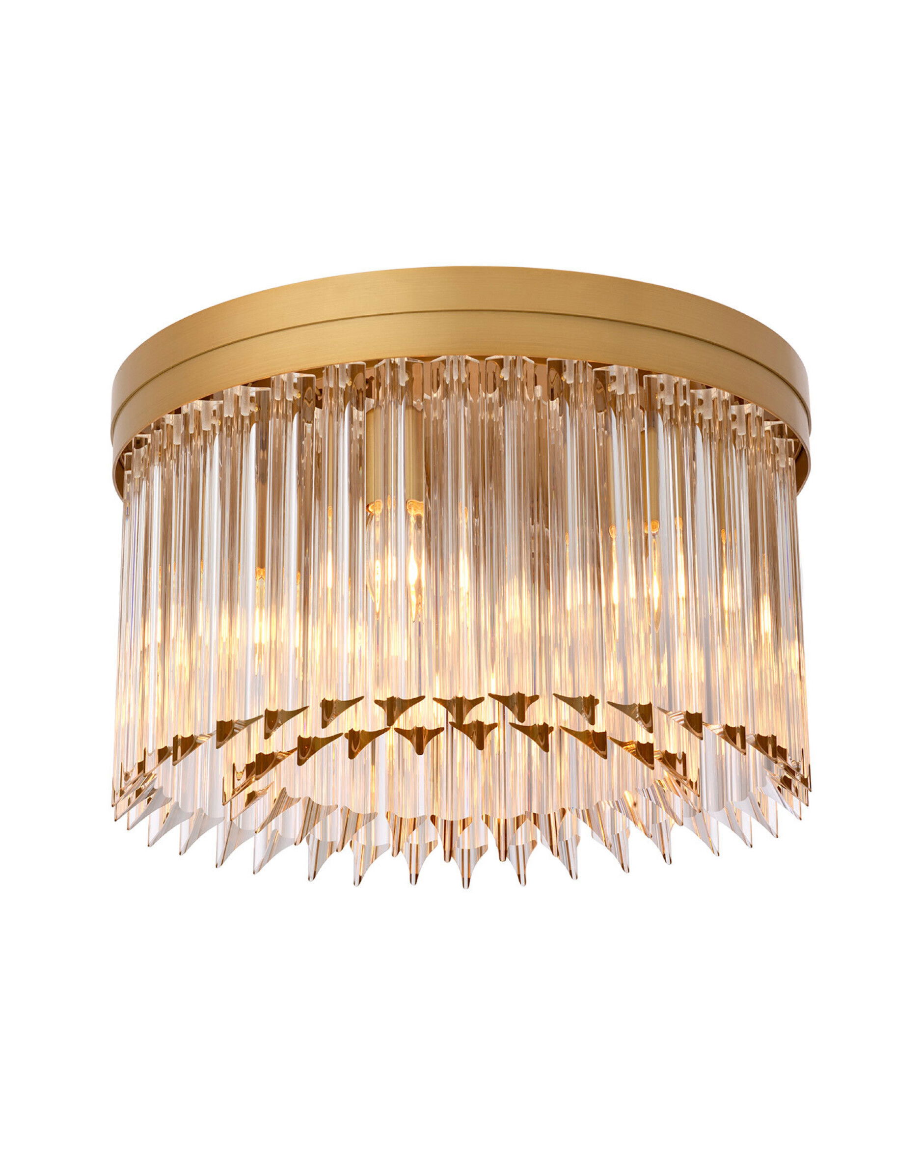 Ceiling Lamp Evina antique brass