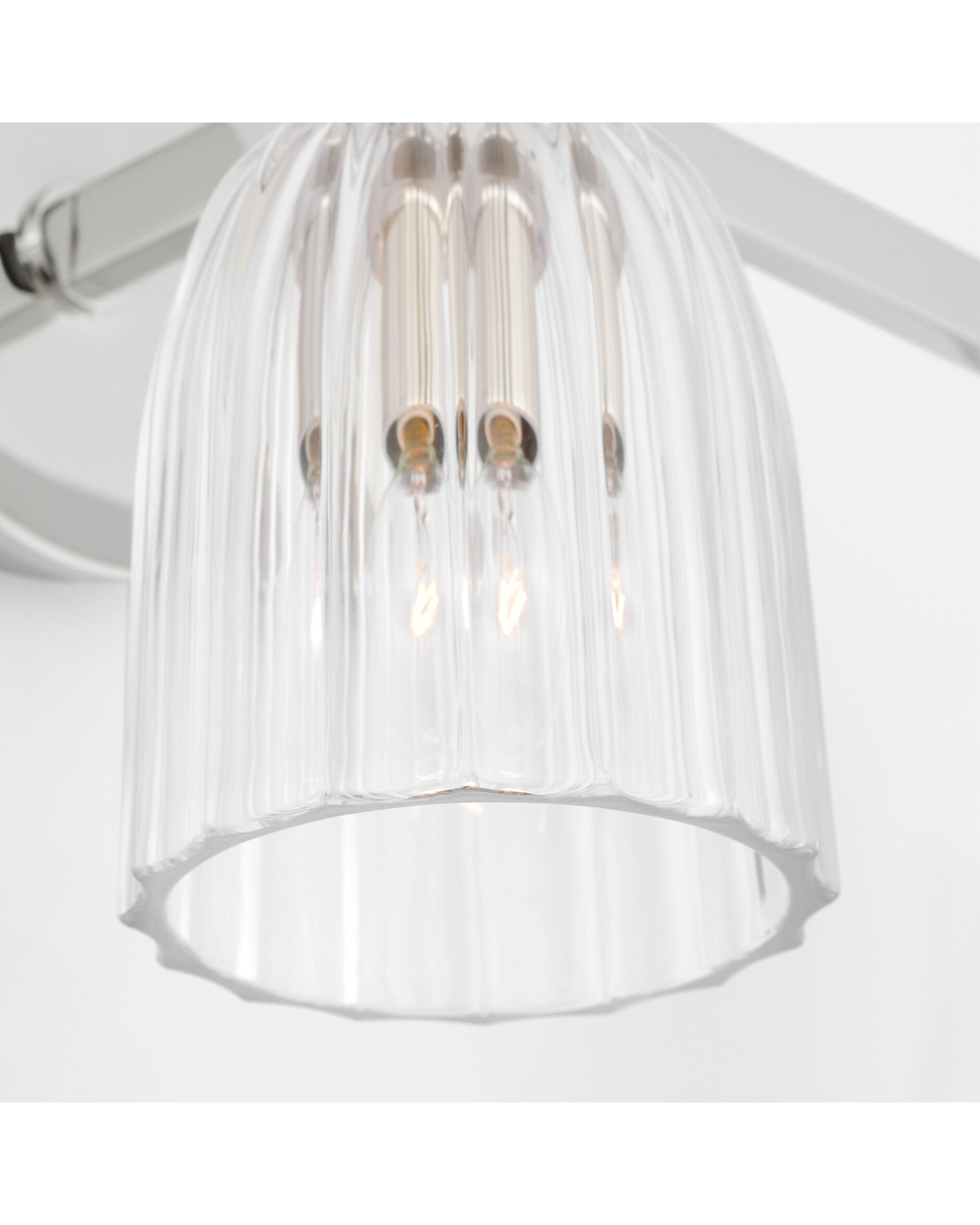 Asalea badrumsbelysning nickel