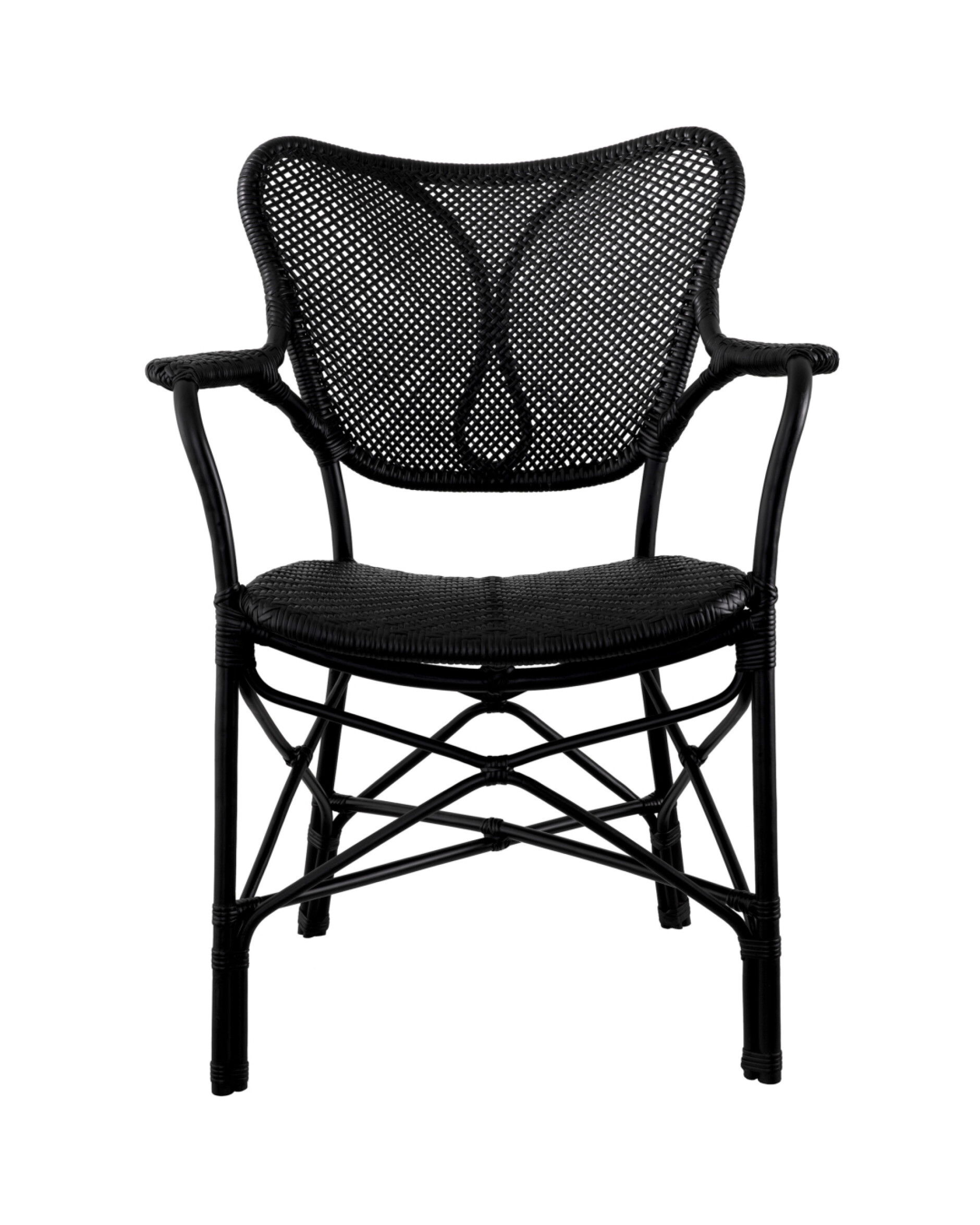 Colony Armchair Matte Black