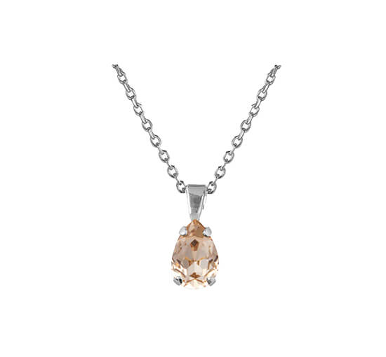 null - Petite Drop kaulakoru light rose