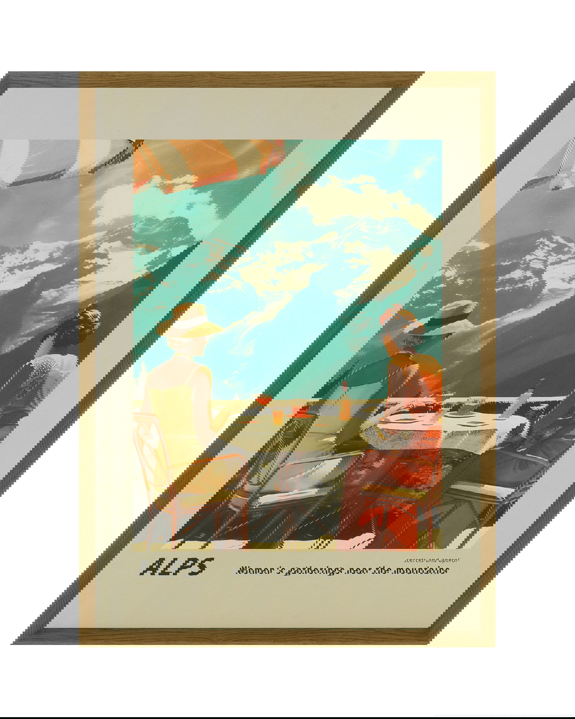 Meeting of Girls near the Mountains