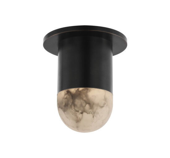 Bronze - Melange Mini Monopoint Flush Mount Bronze