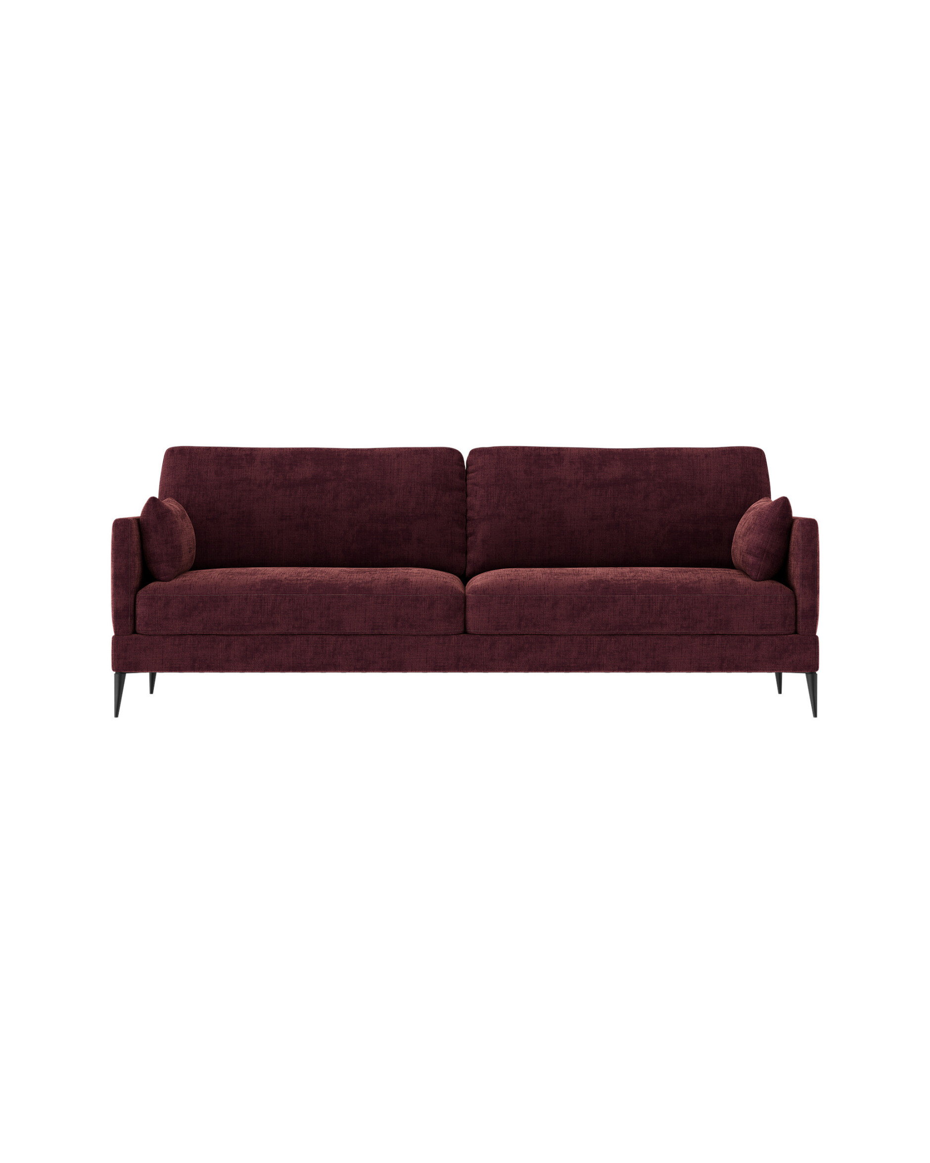 Andorra soffa gabby burgundy
