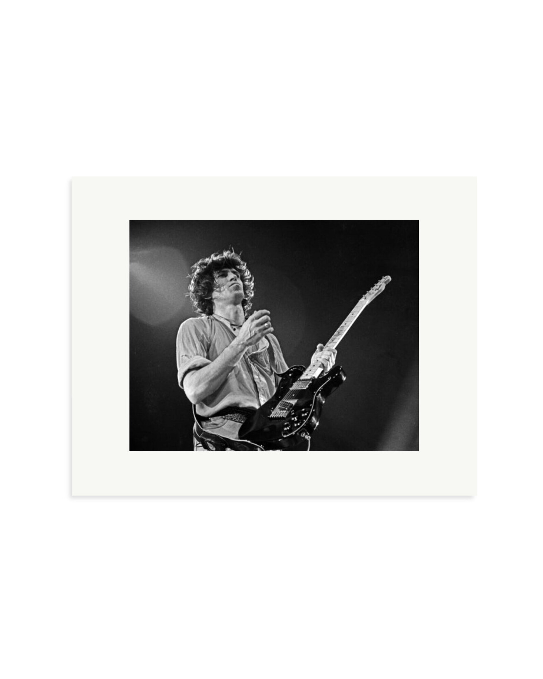 Richards, the New Barbarians Tour Print Only / Small
