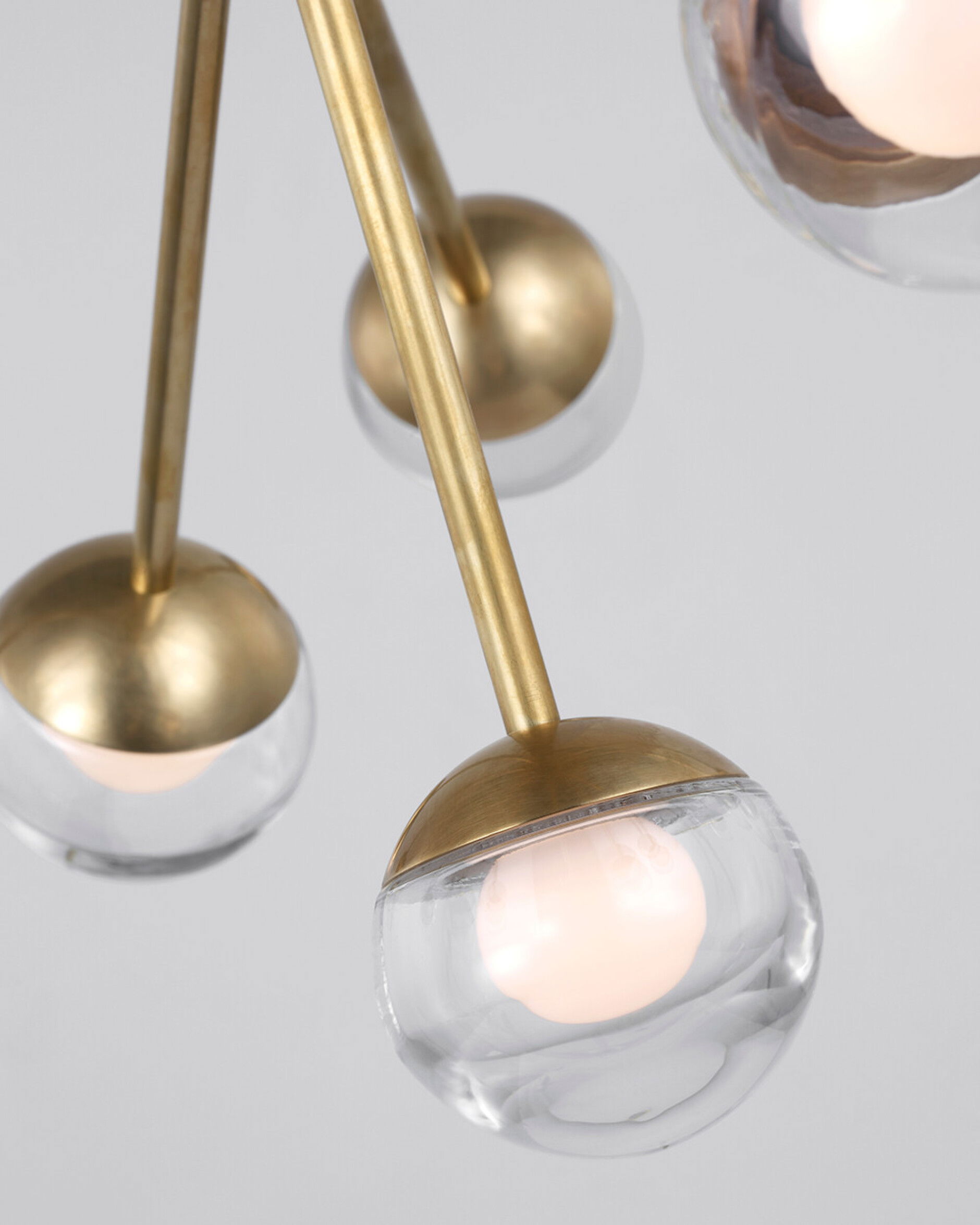 Alloway 30" plafond mässing