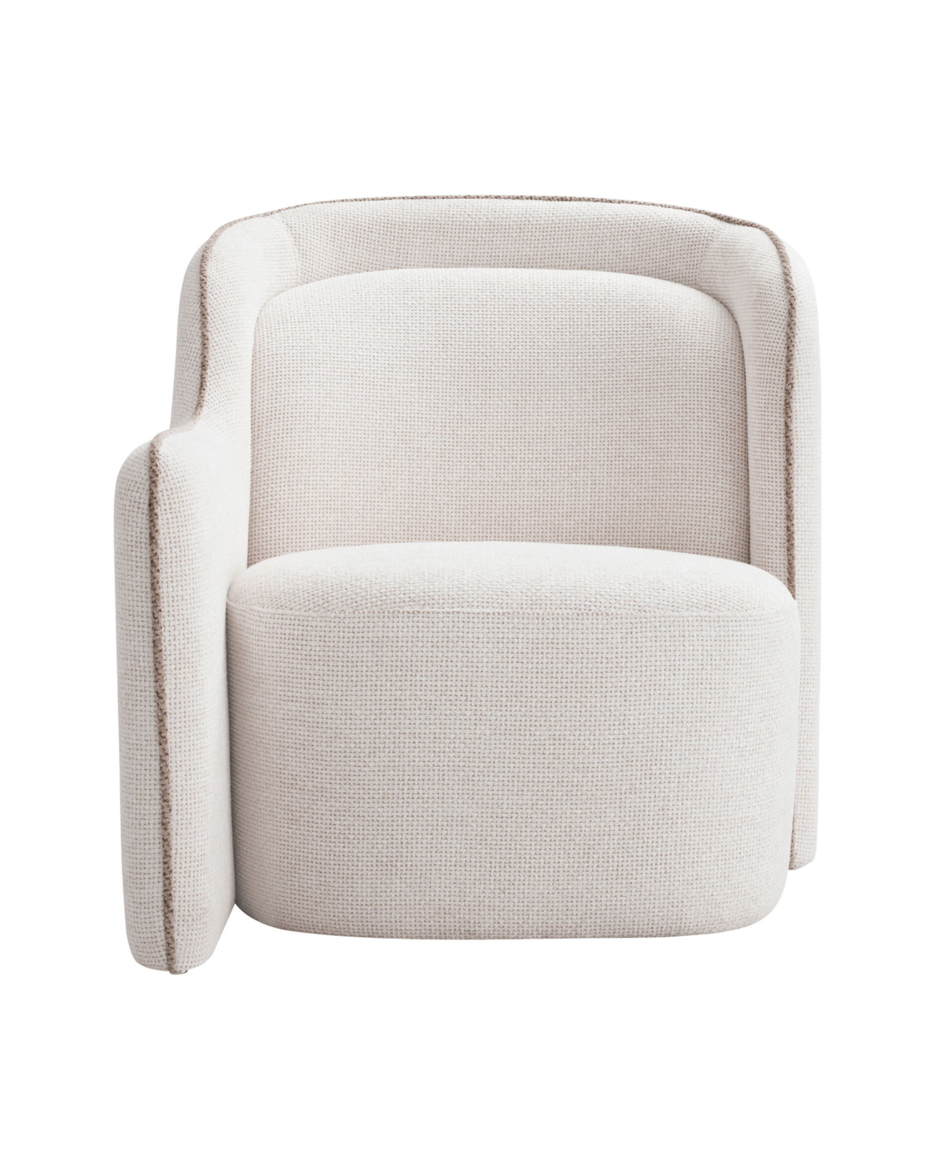 Barrier fåtölj lyssa off-white vänster