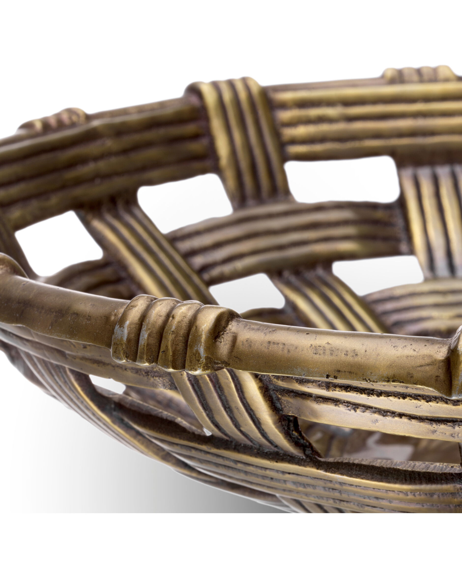 Arona skål vintage mässing