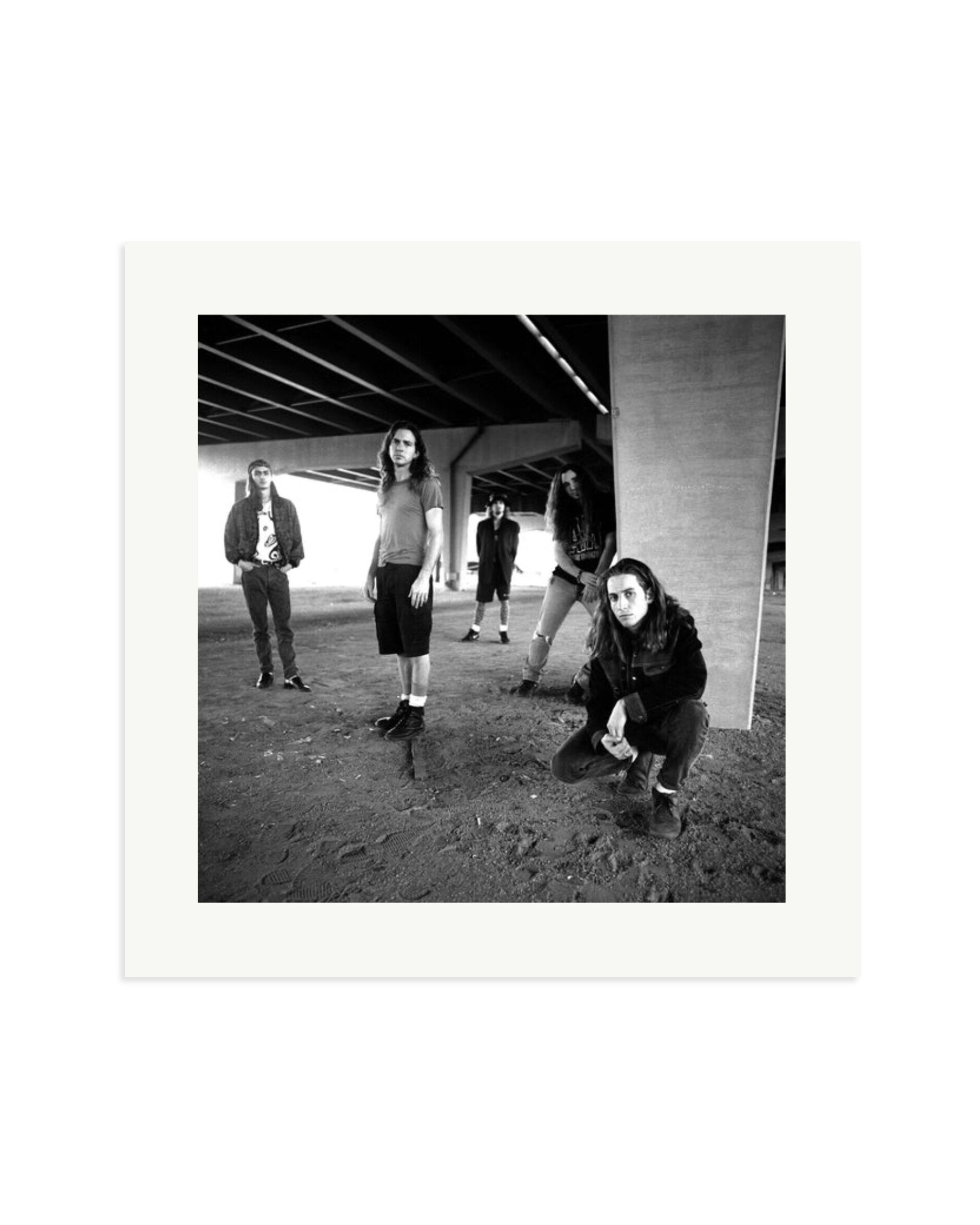 Pearl Jam in 1991 Print Only / Large