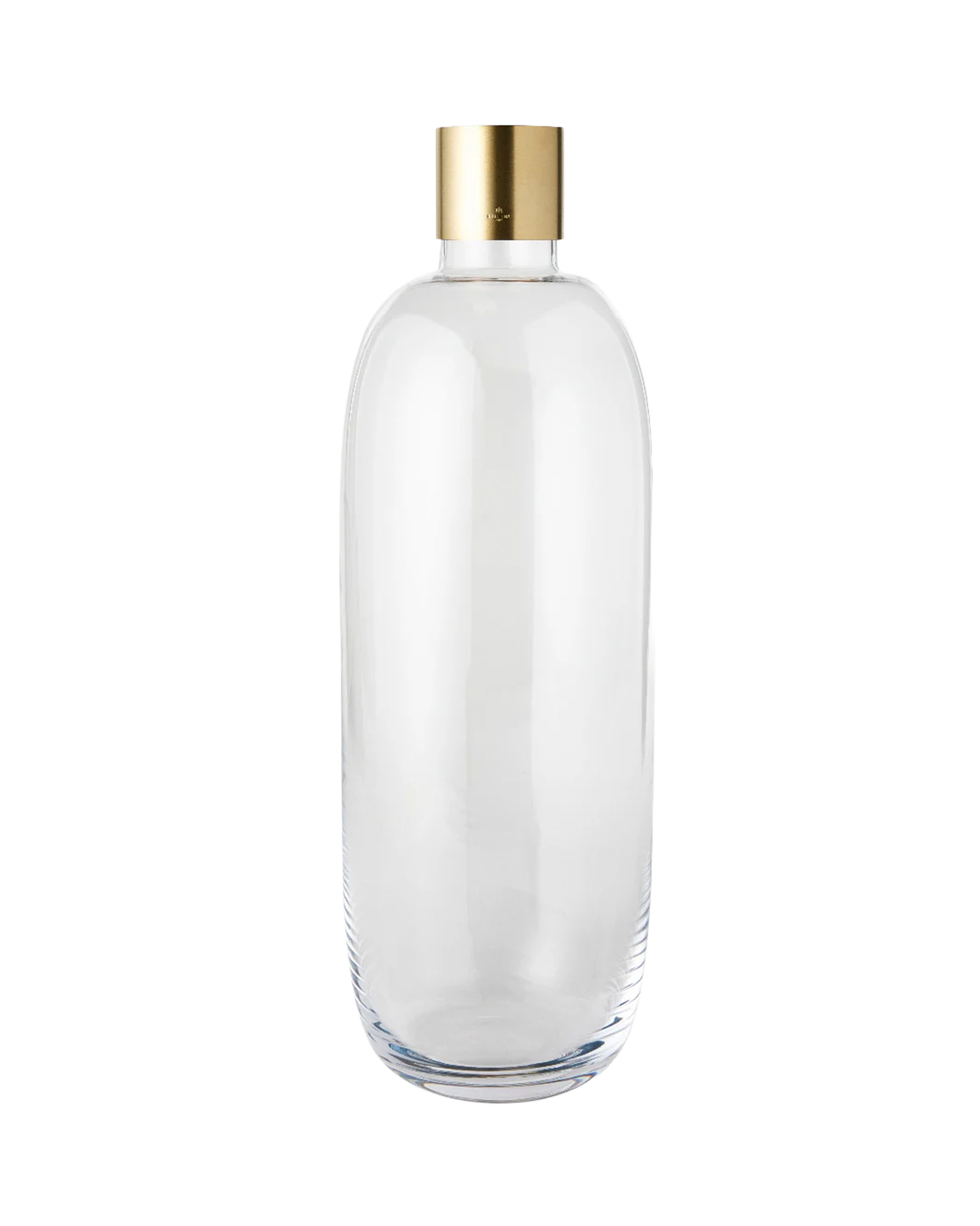 Damejeanne vas mässing 45cm