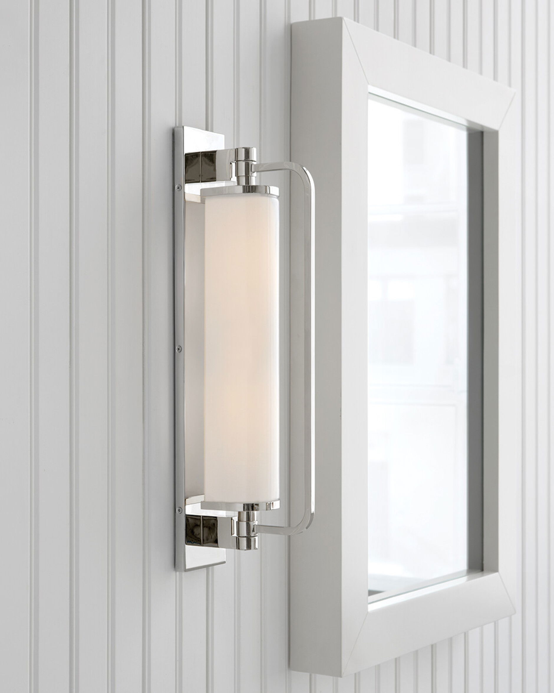 Keeley Tall vägglampa nickel