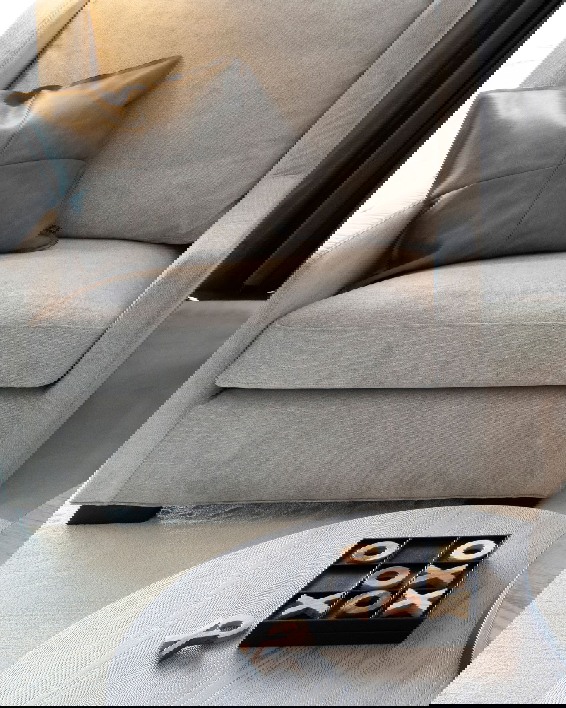 Buffalo kuddfodral grå