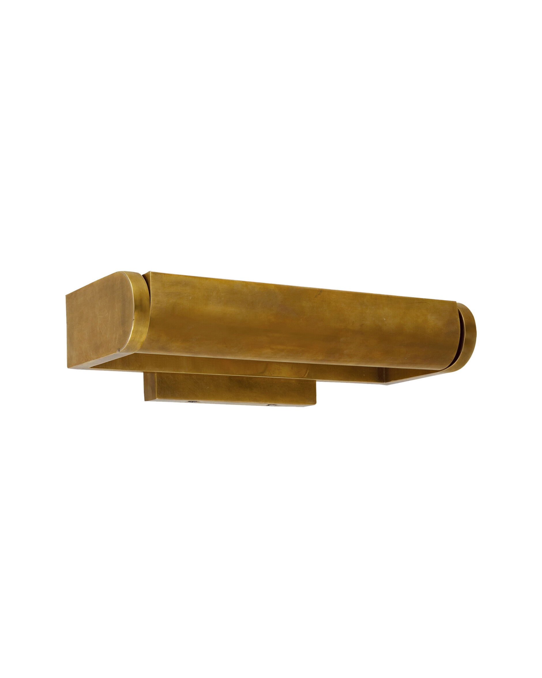 David 12" Art Light Antique Brass