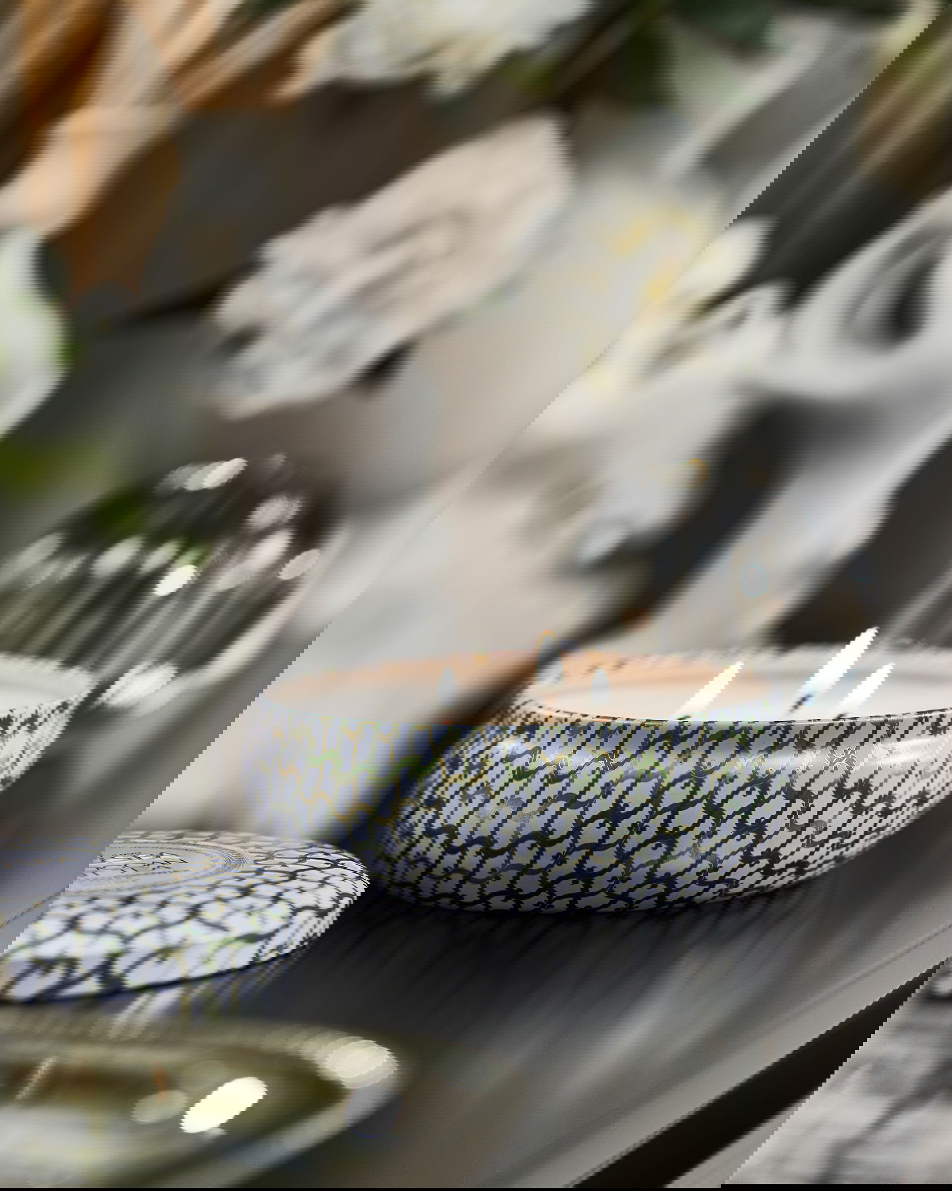 Moroccan Mint Tea doftljus 3-wick