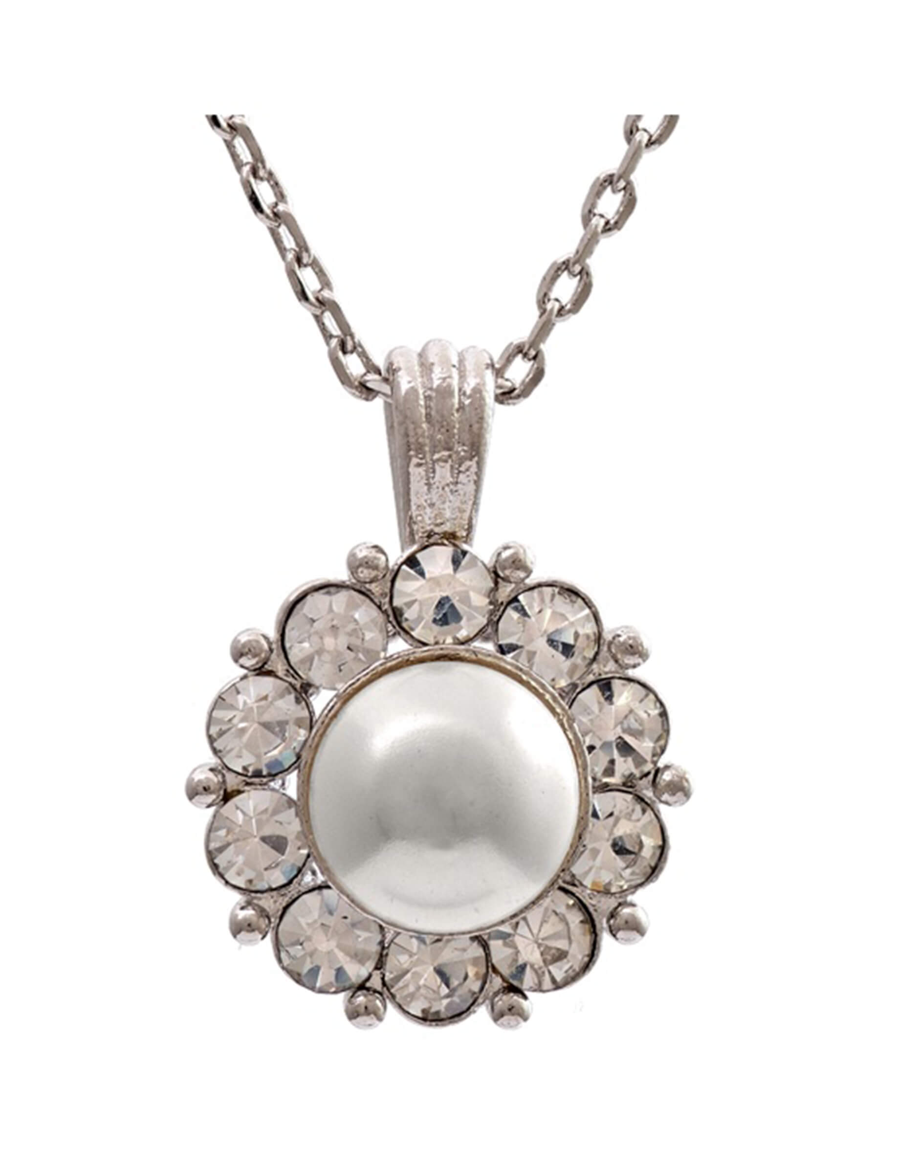 Sofia Pearl halsband creme