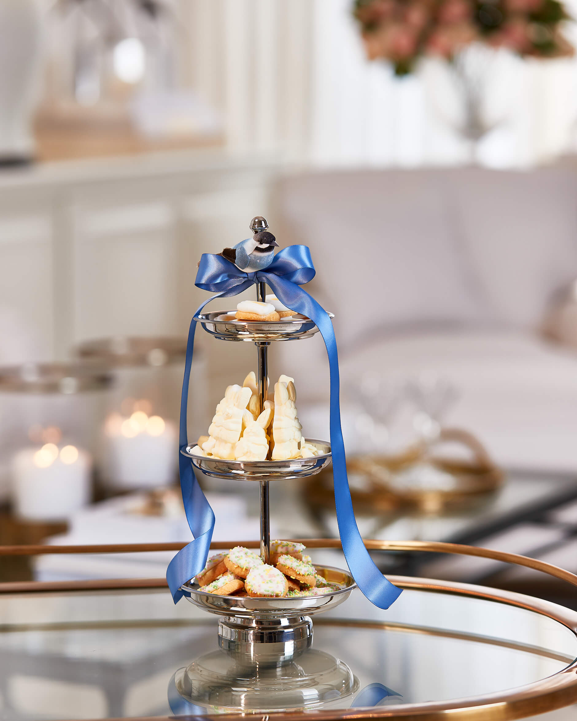 Cecile Cake Stand Silver