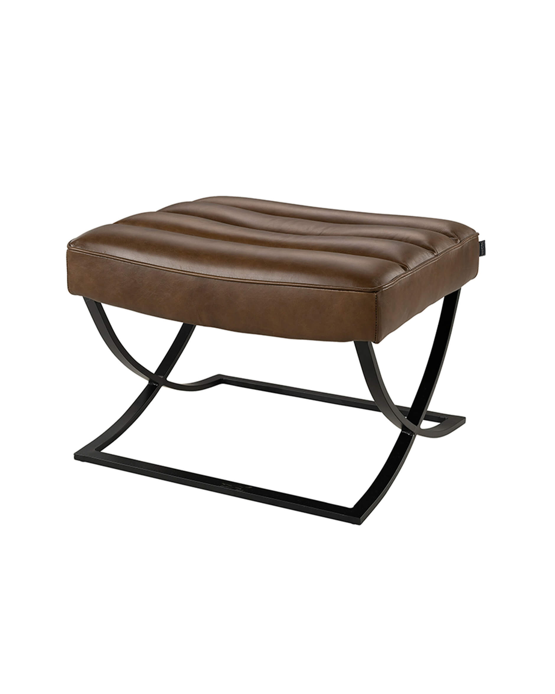 Brooks Ottoman Chocolate Brown