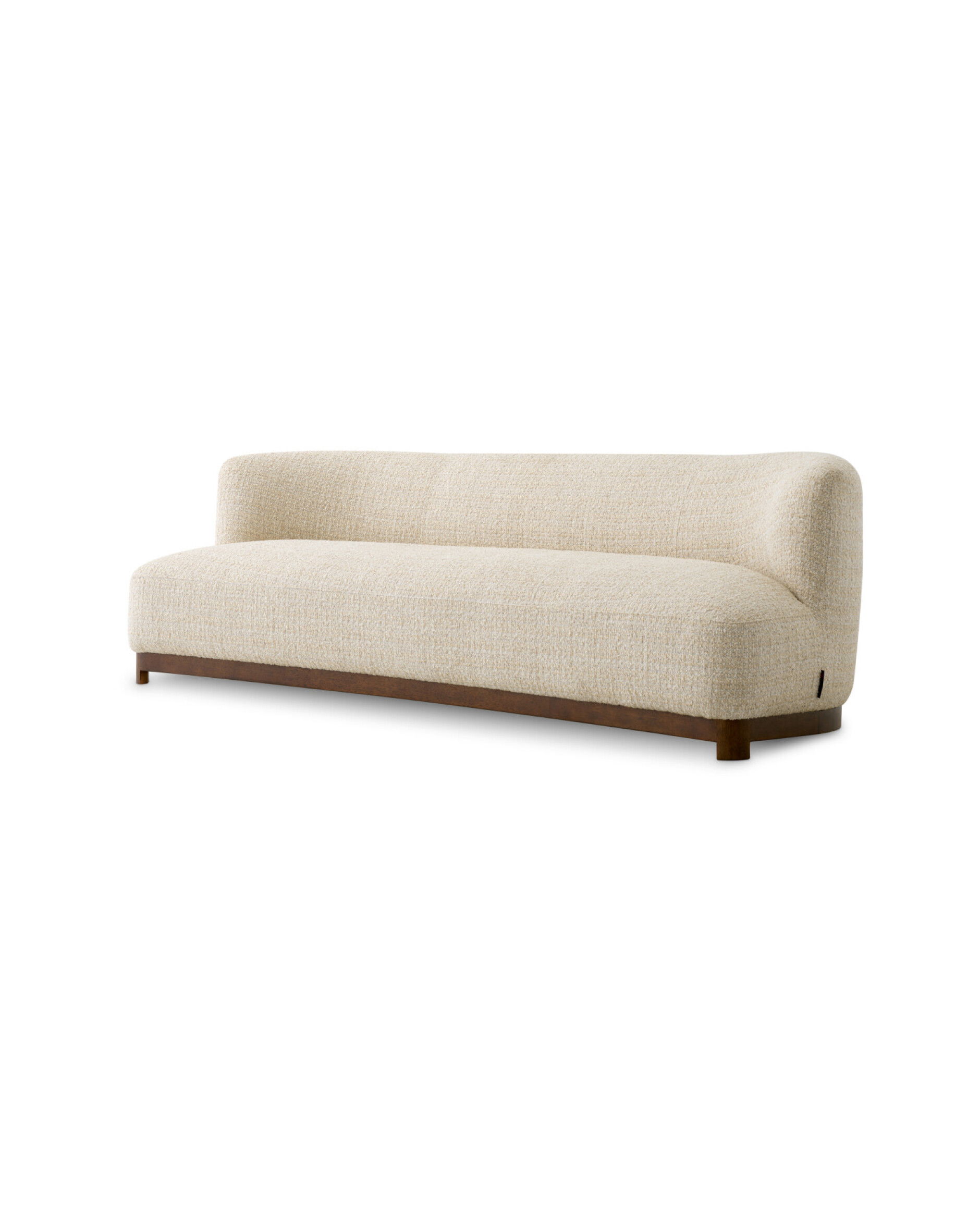 Stelvio Sofa Walnuss Beige
