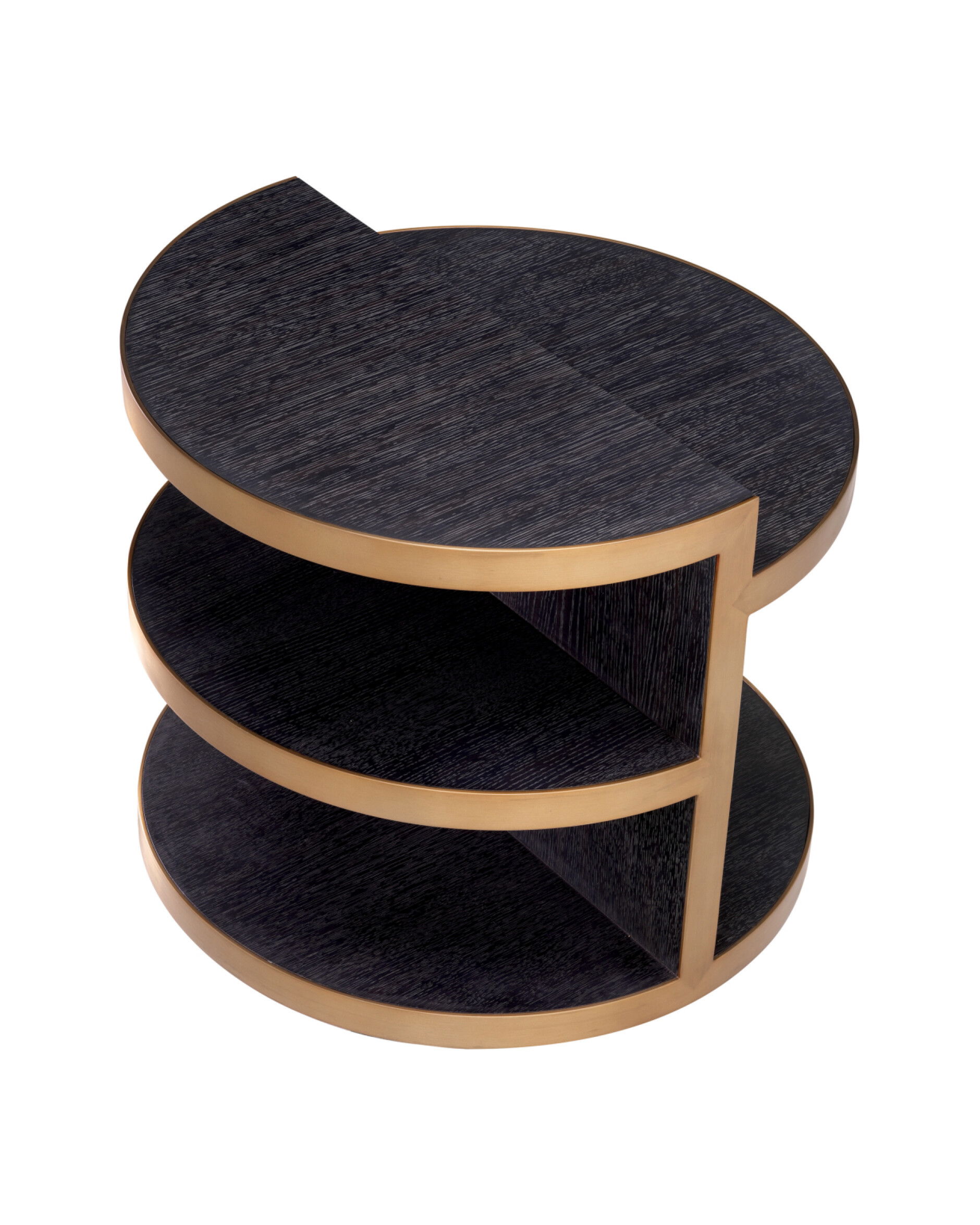 Nilo sidobord charcoal grey