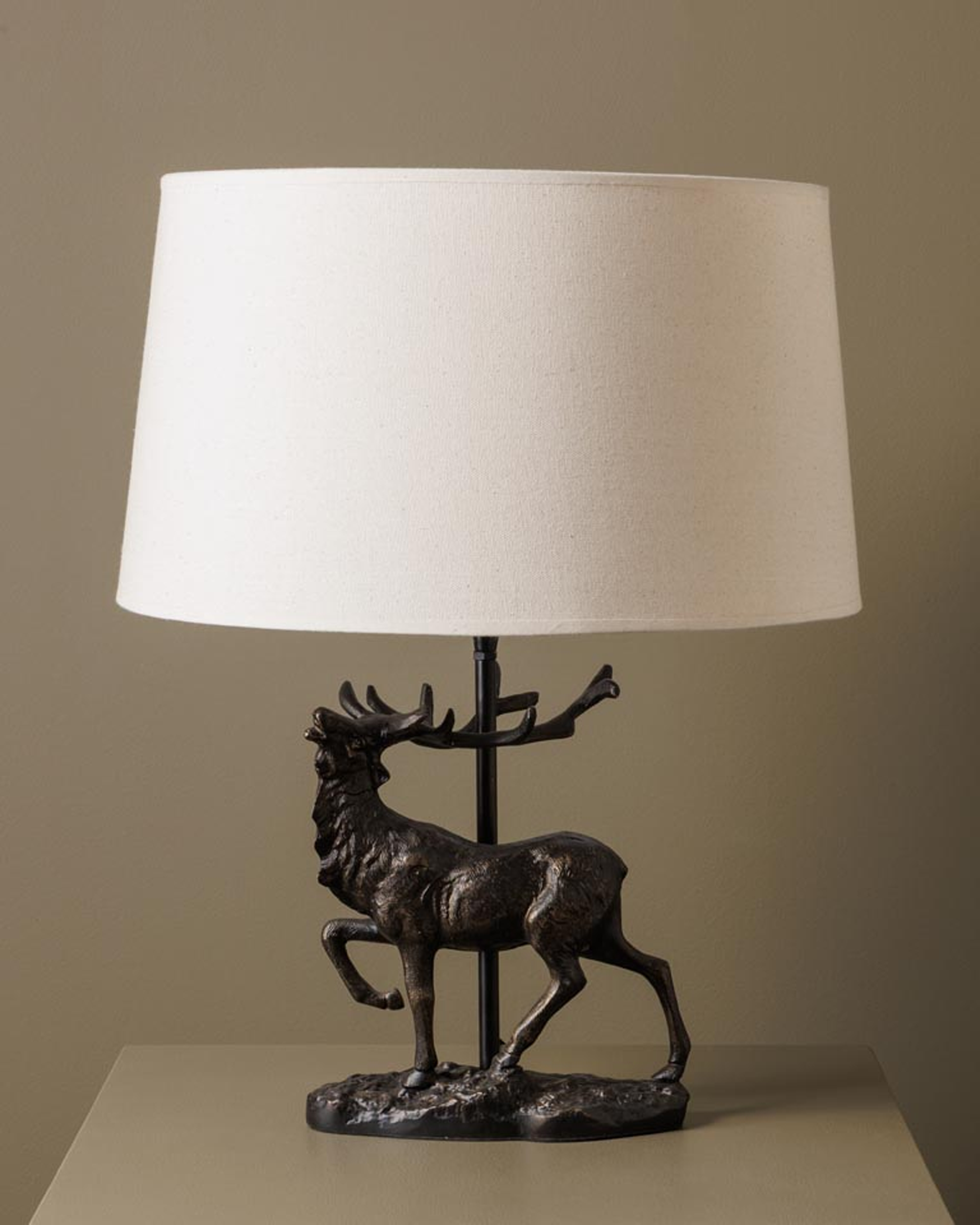 Bellamy stag table lamp
