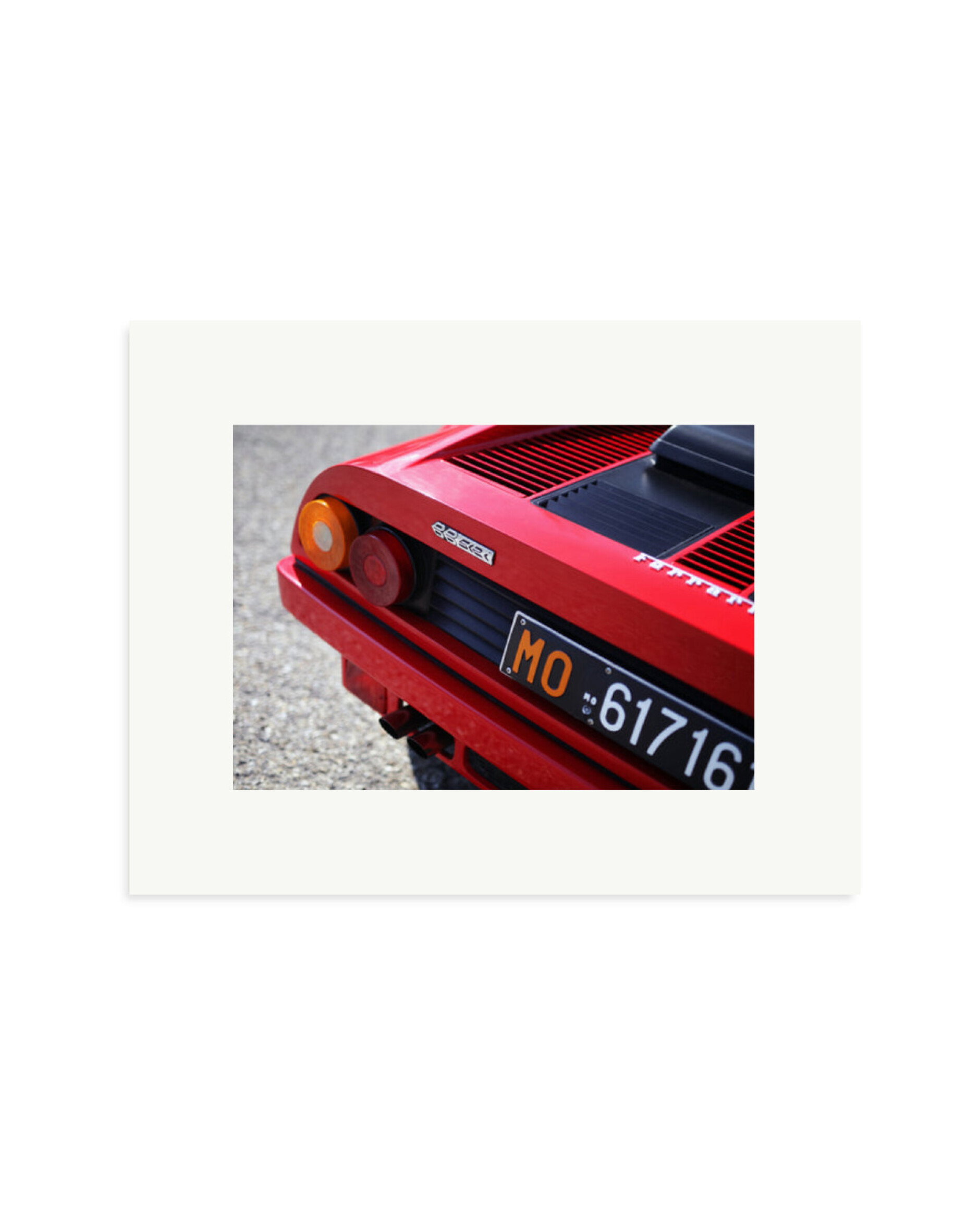 Ferrari 512 Print Only / Small