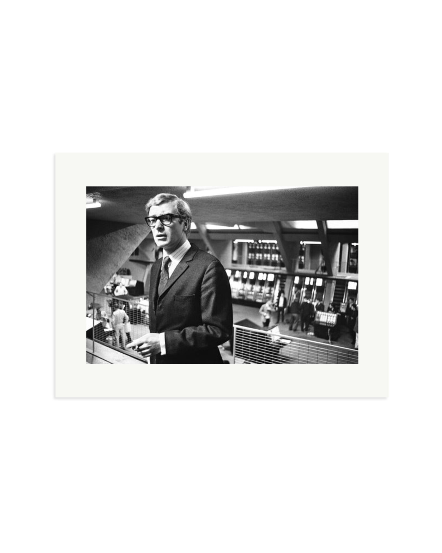 Michael Caine at Pinewood Studios Print Only / XL