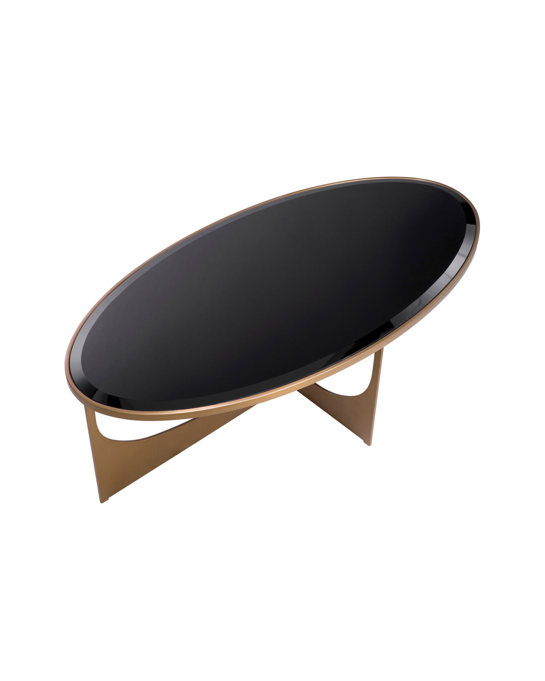 Elegance soffbord borstad mässing