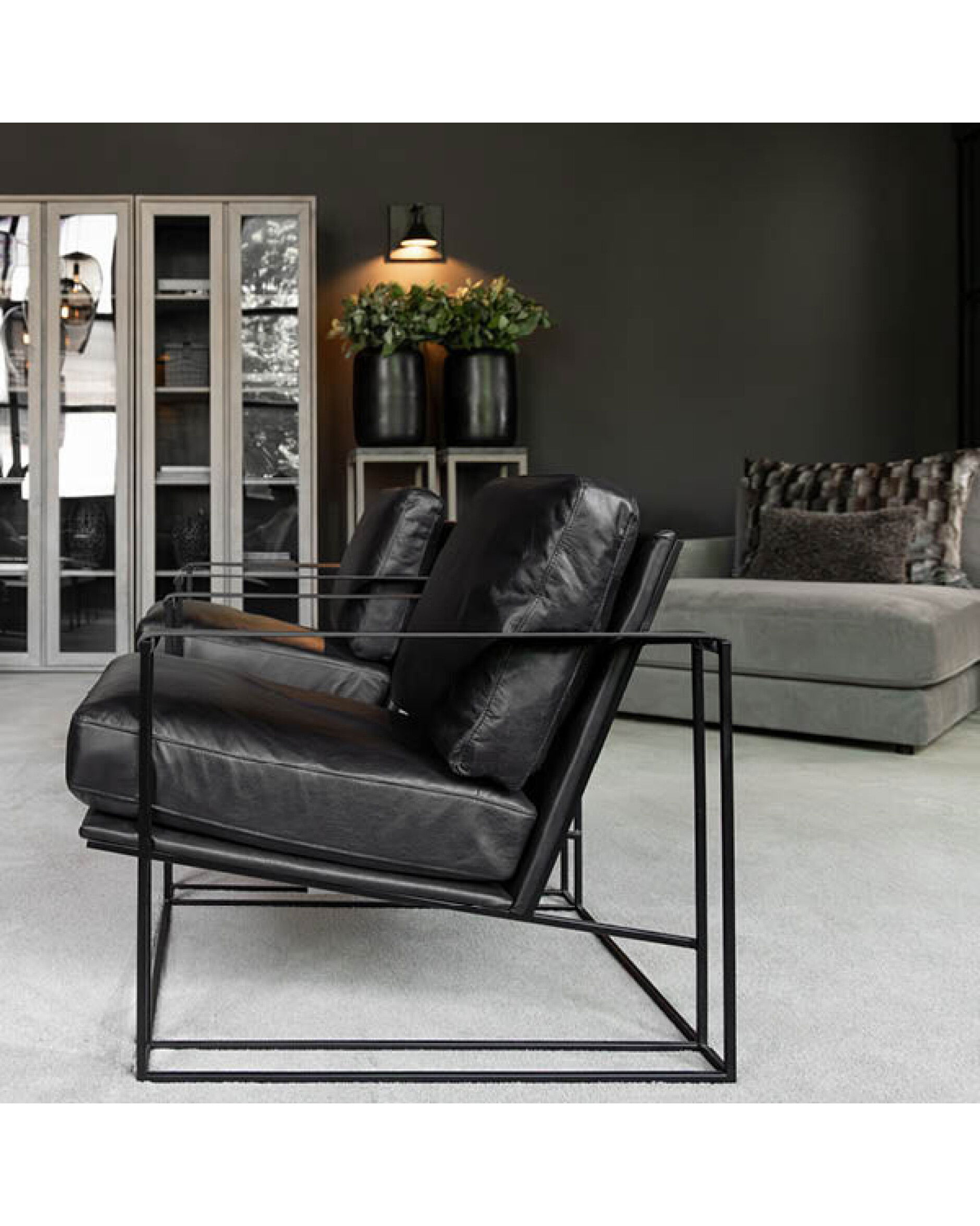 Reno Chaise Longue Hailey Taupe Right