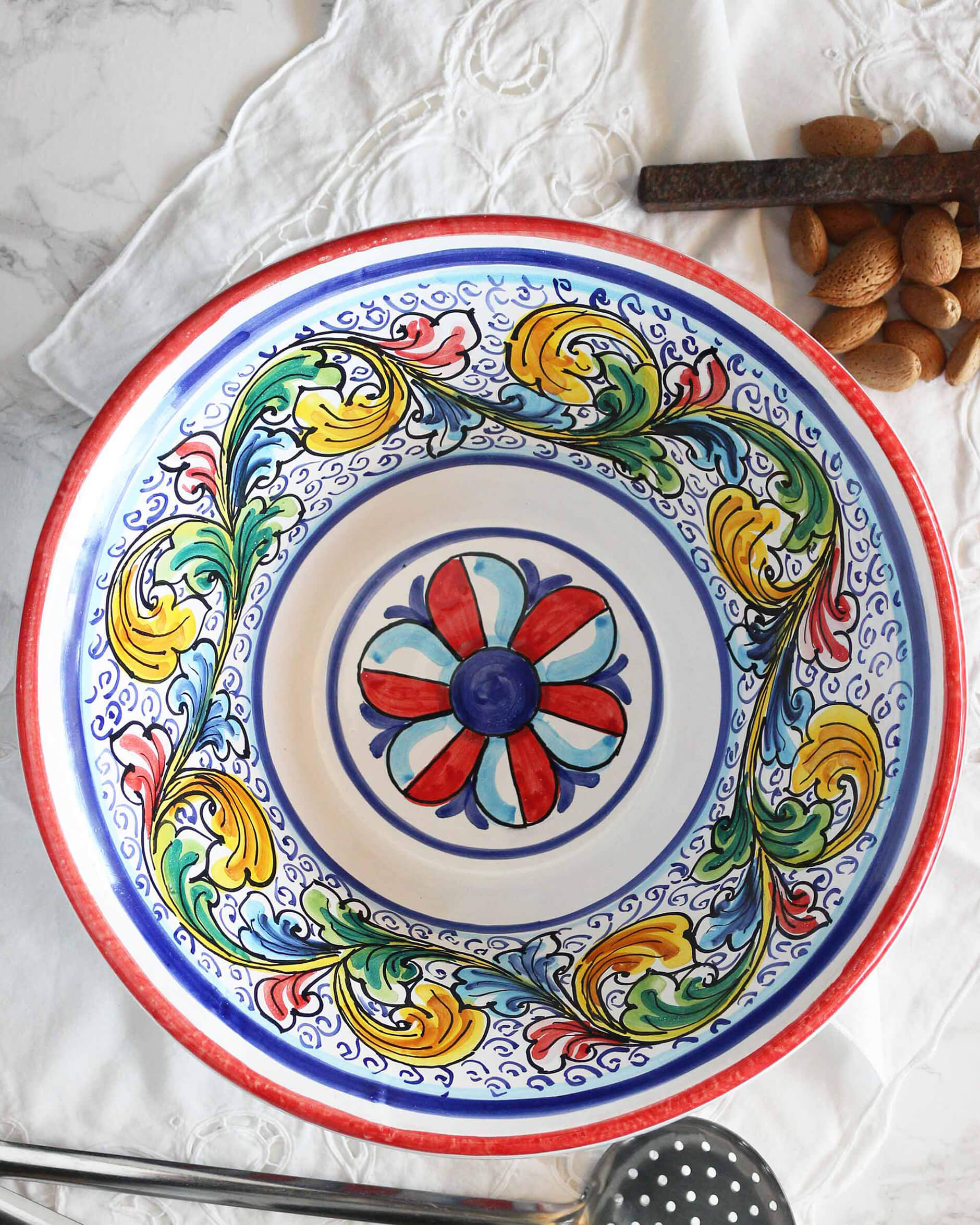 Scala salladsskål röd