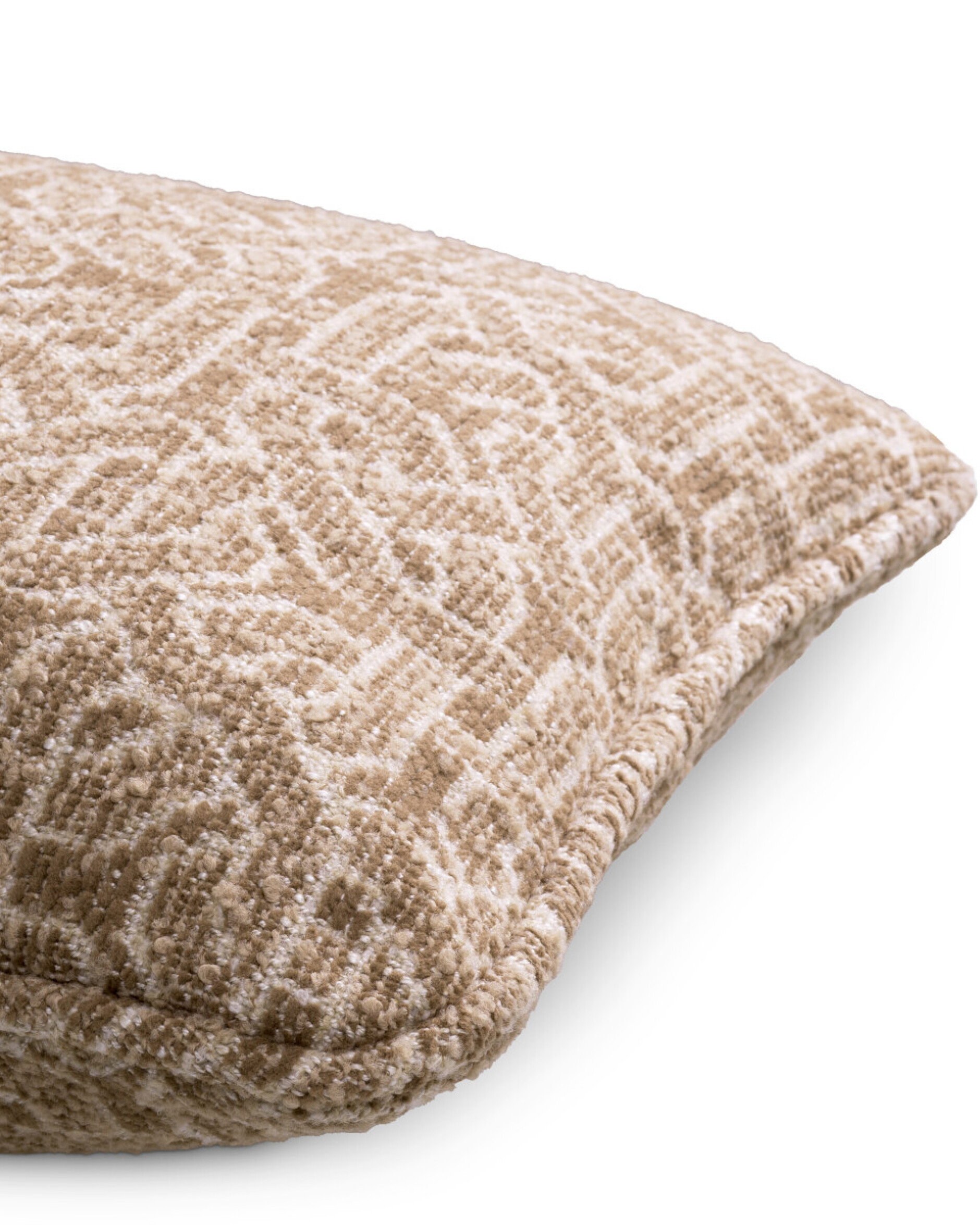 Frieze prydnadskudde rektangulär frieze jacquard beige
