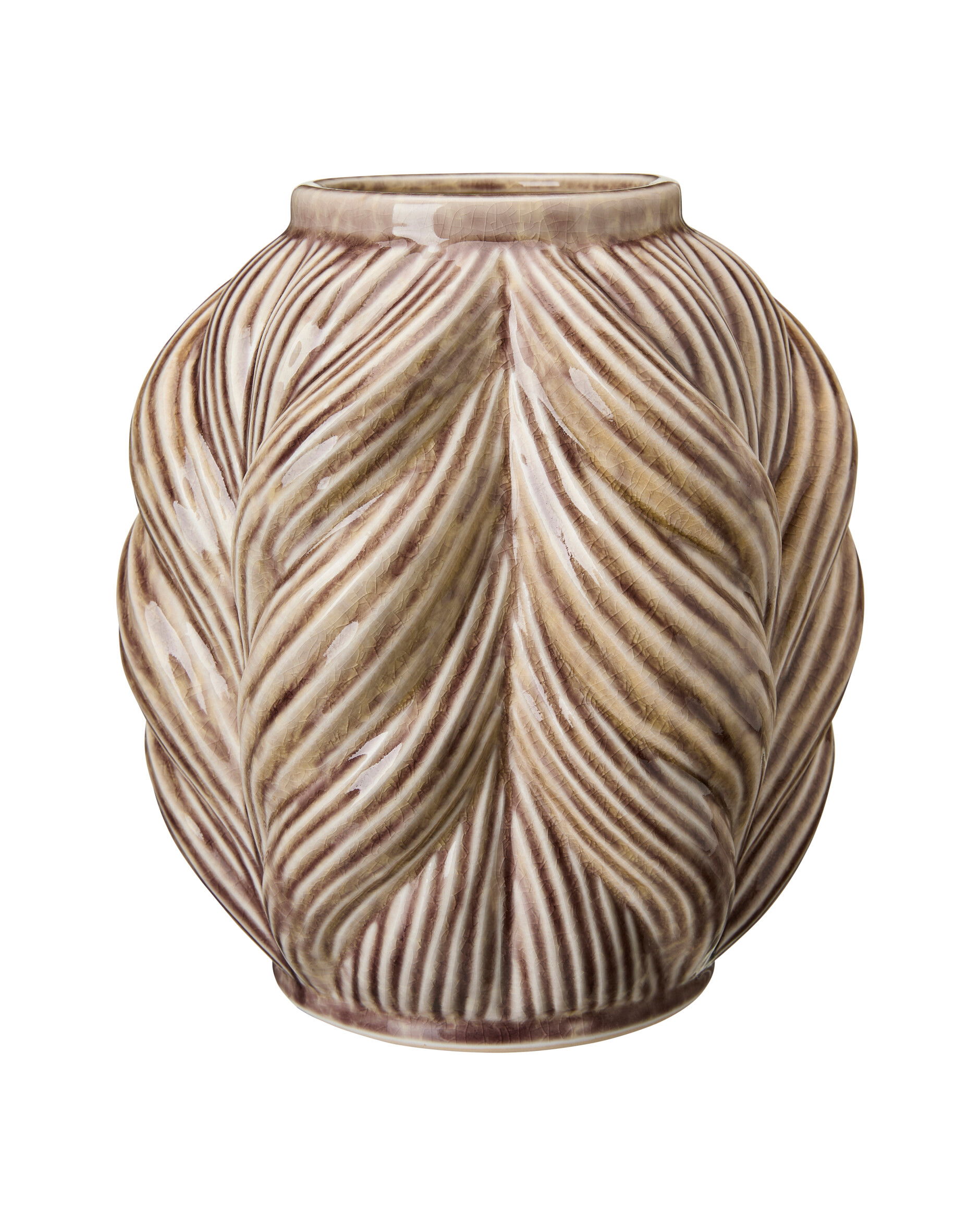Calliope Vase braun