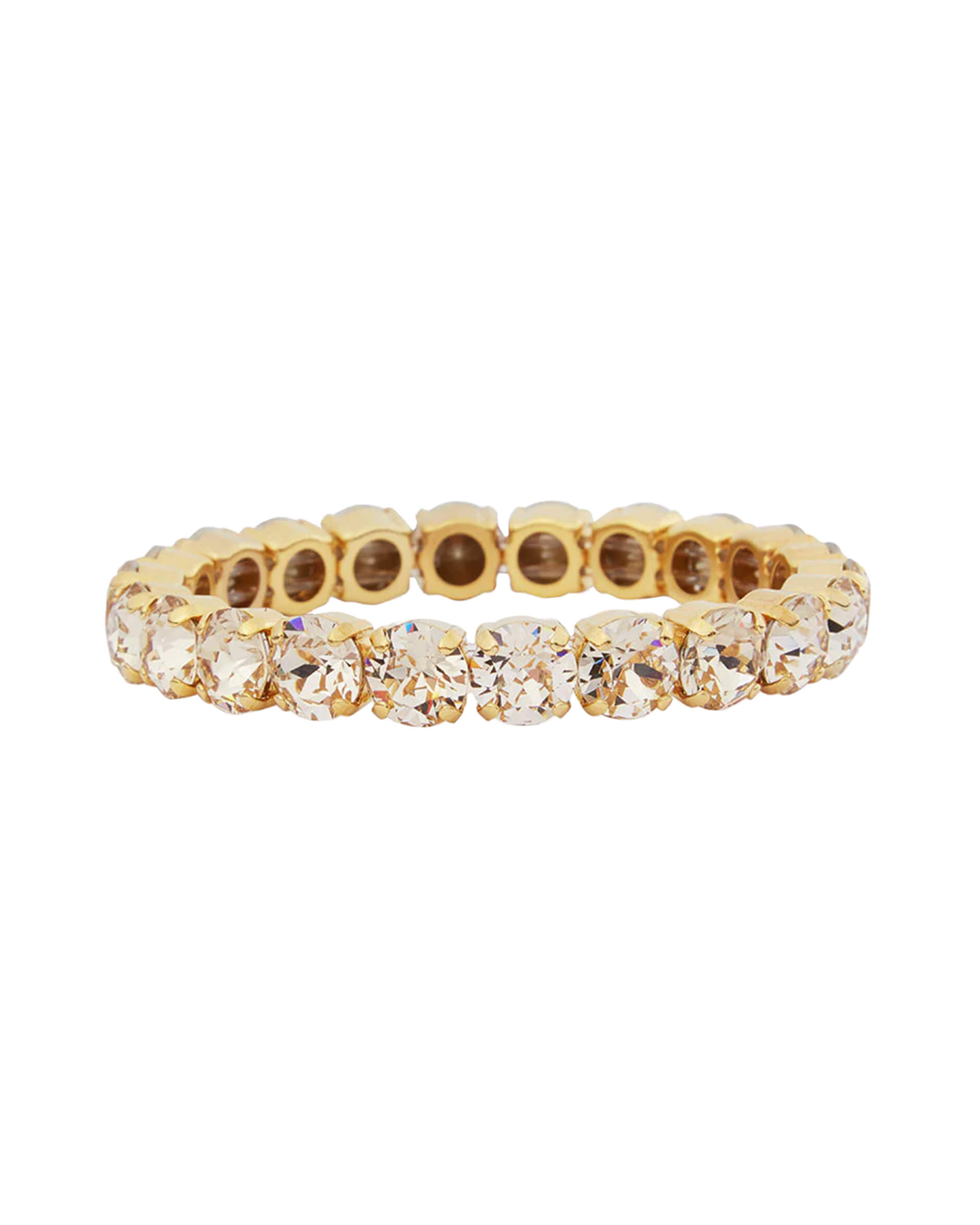 Gia Stud armband light silk