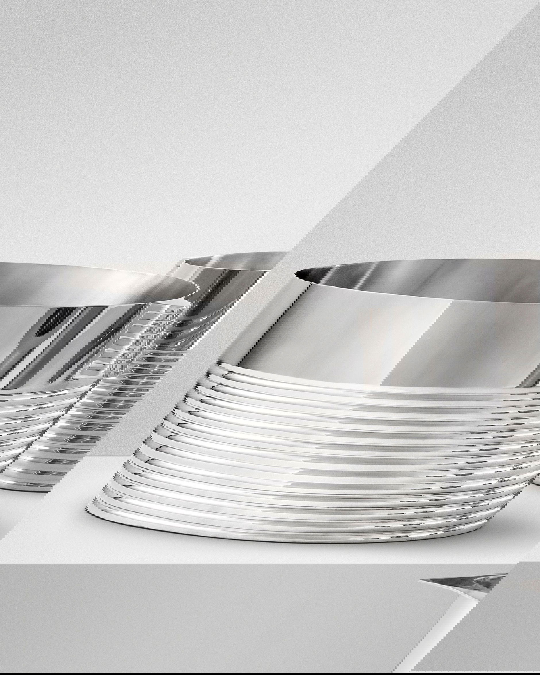 Biarritz Champagne Cooler Silver