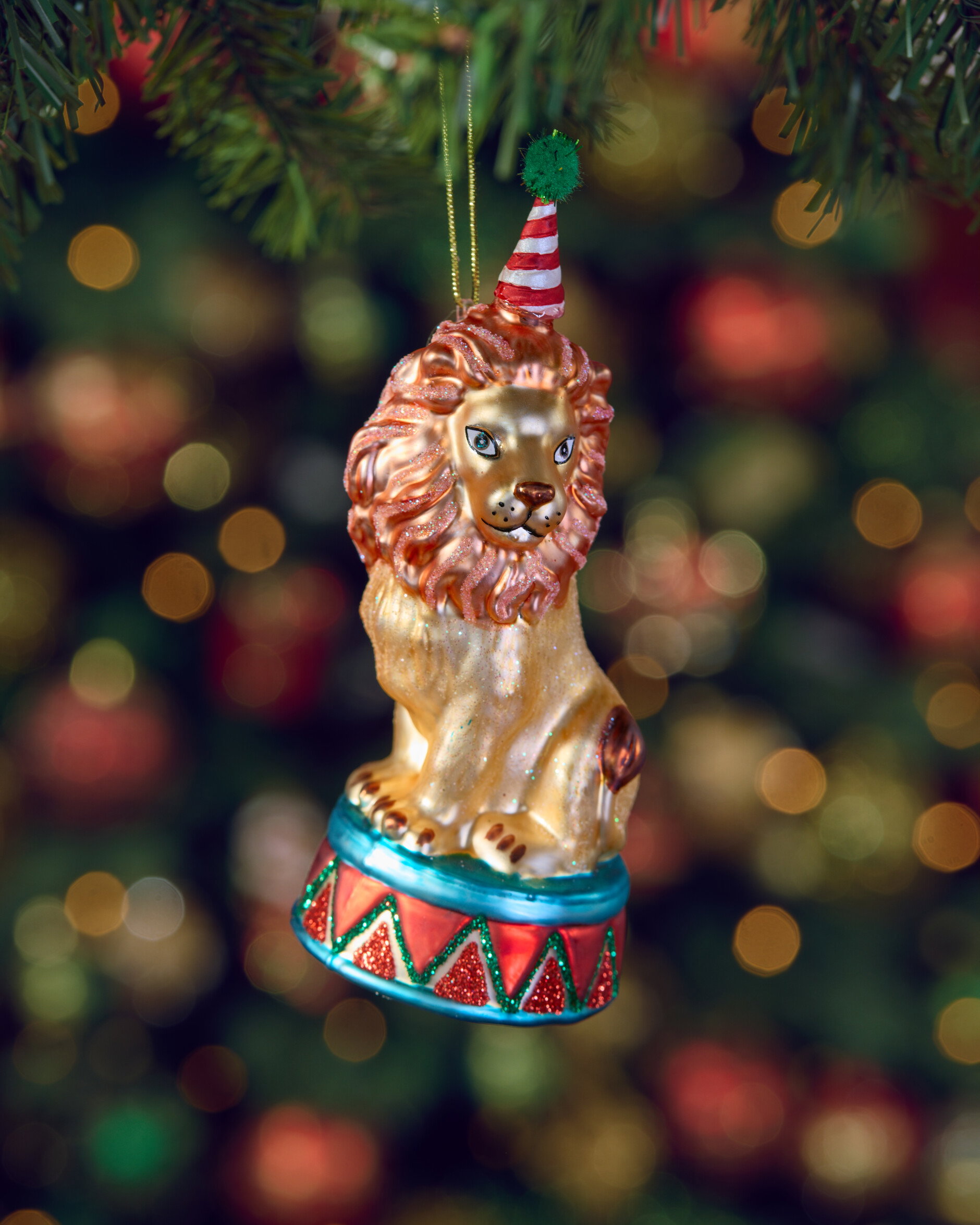 Leon Circus Lion Ornament