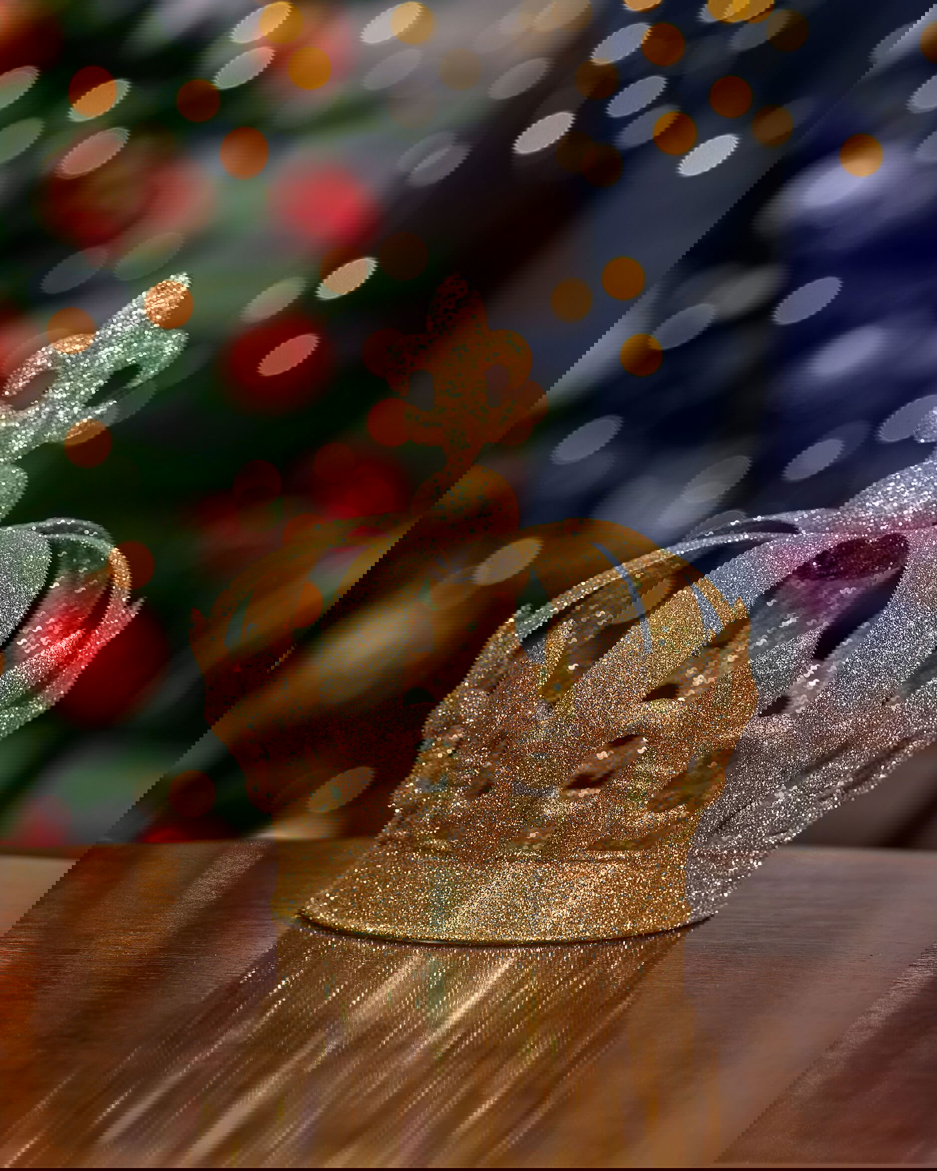 Regina krona juldekoration champagne