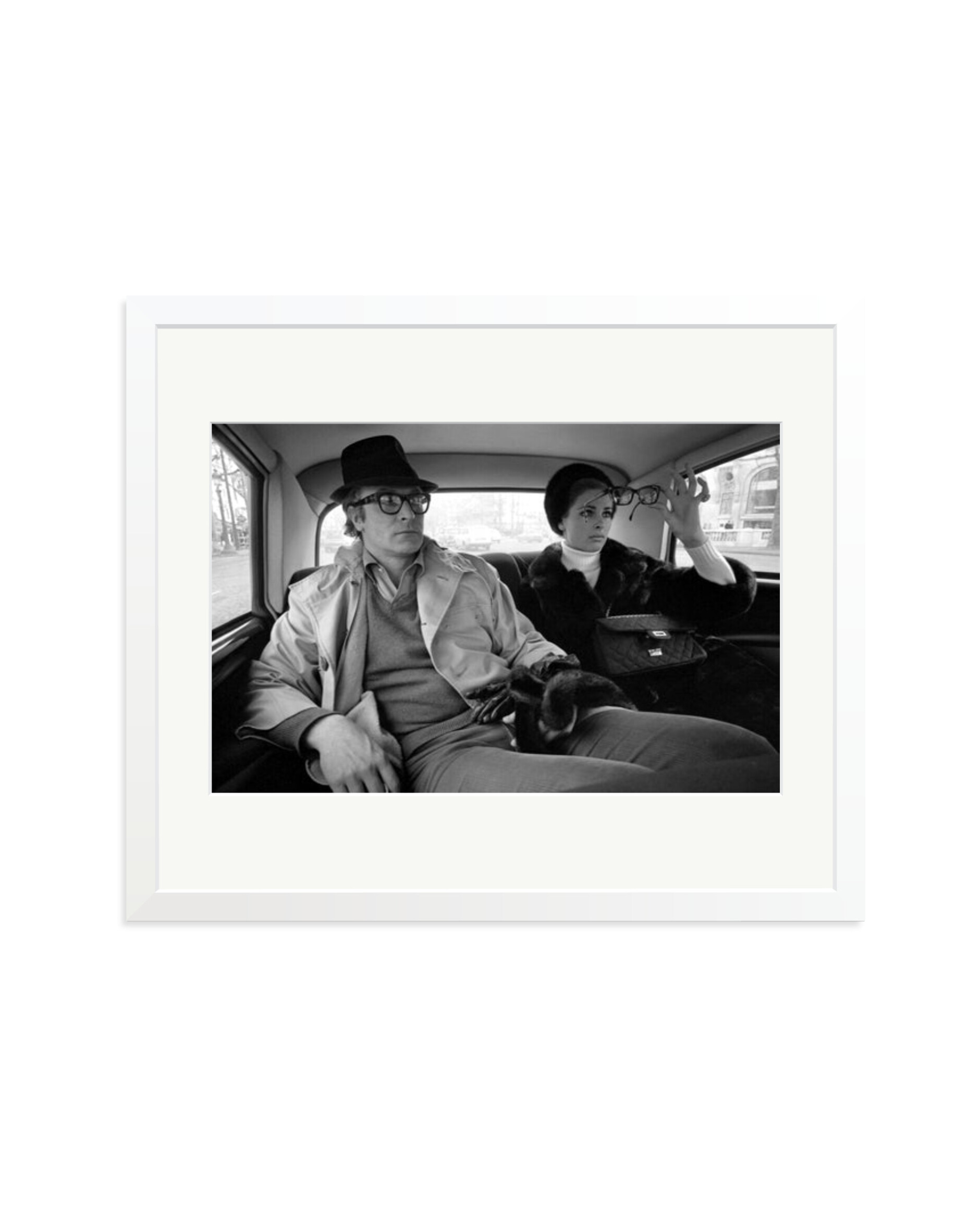 Camilla Sparv with Michael Caine White / Large
