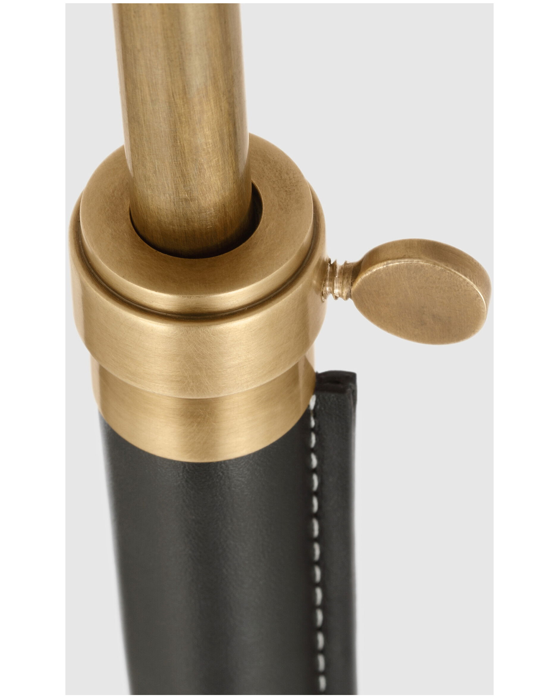 Bryant Wrapped Floor Lamp brass