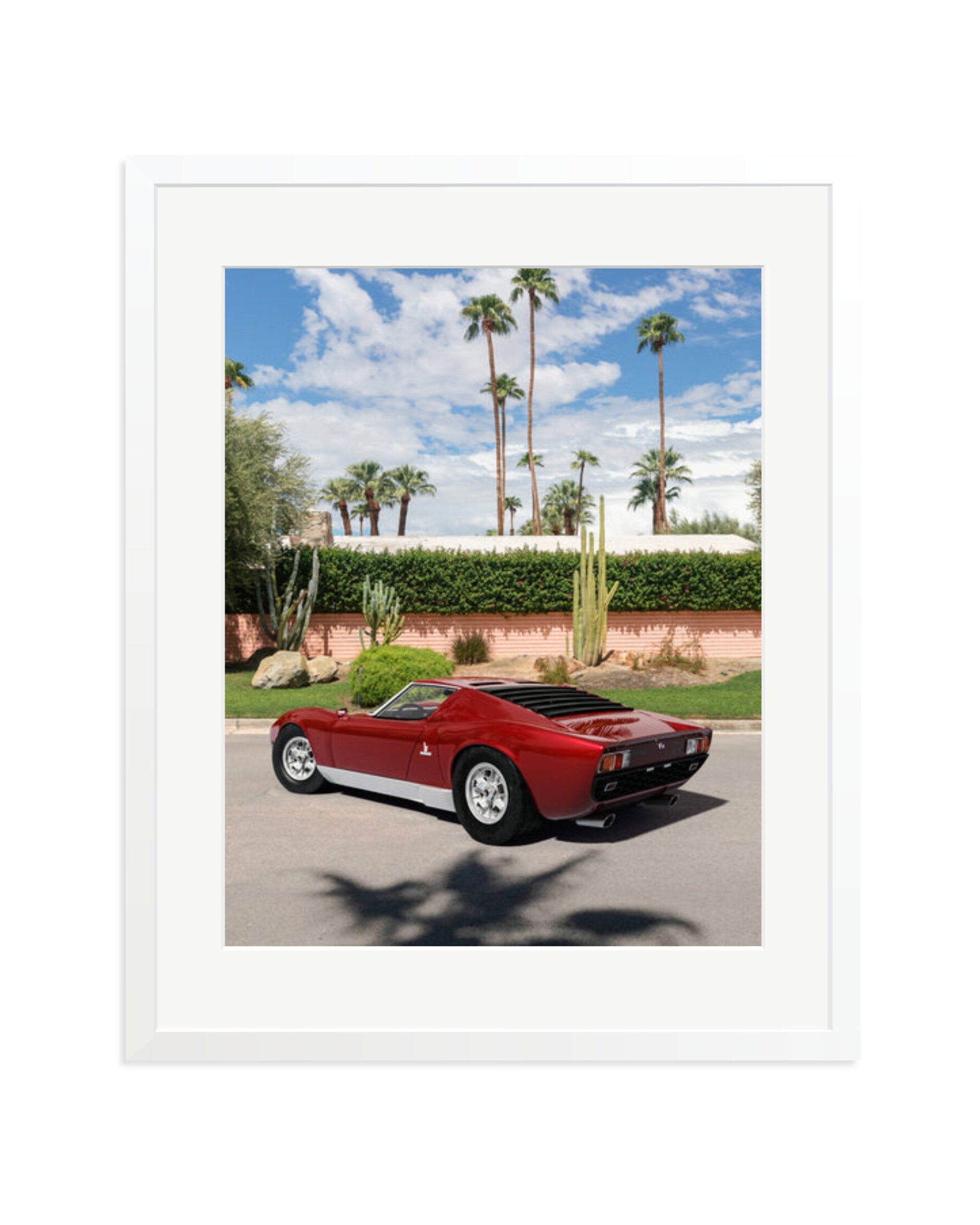 Lamborghini Miura in Palm Springs White / XL