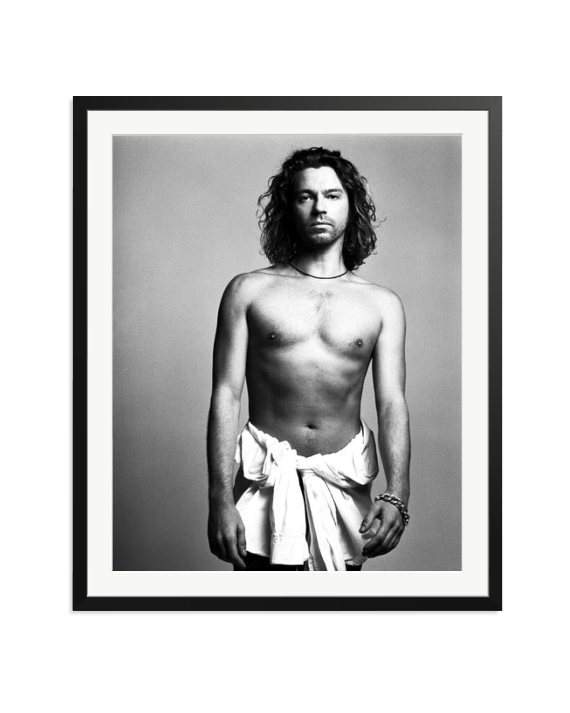 Michael Hutchence in LA Black / XXL